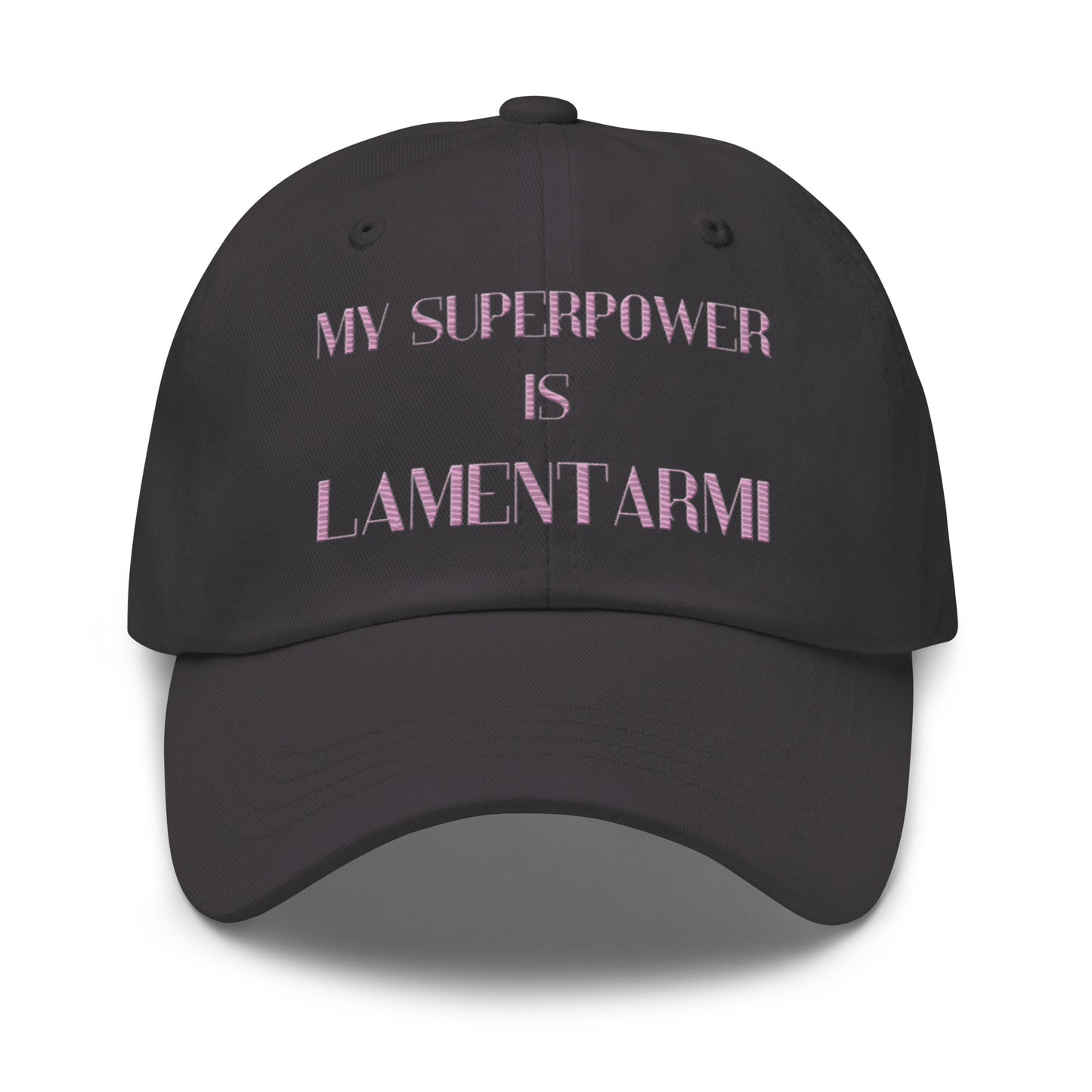 Cappellino Linea MYSUPERPOWER IS