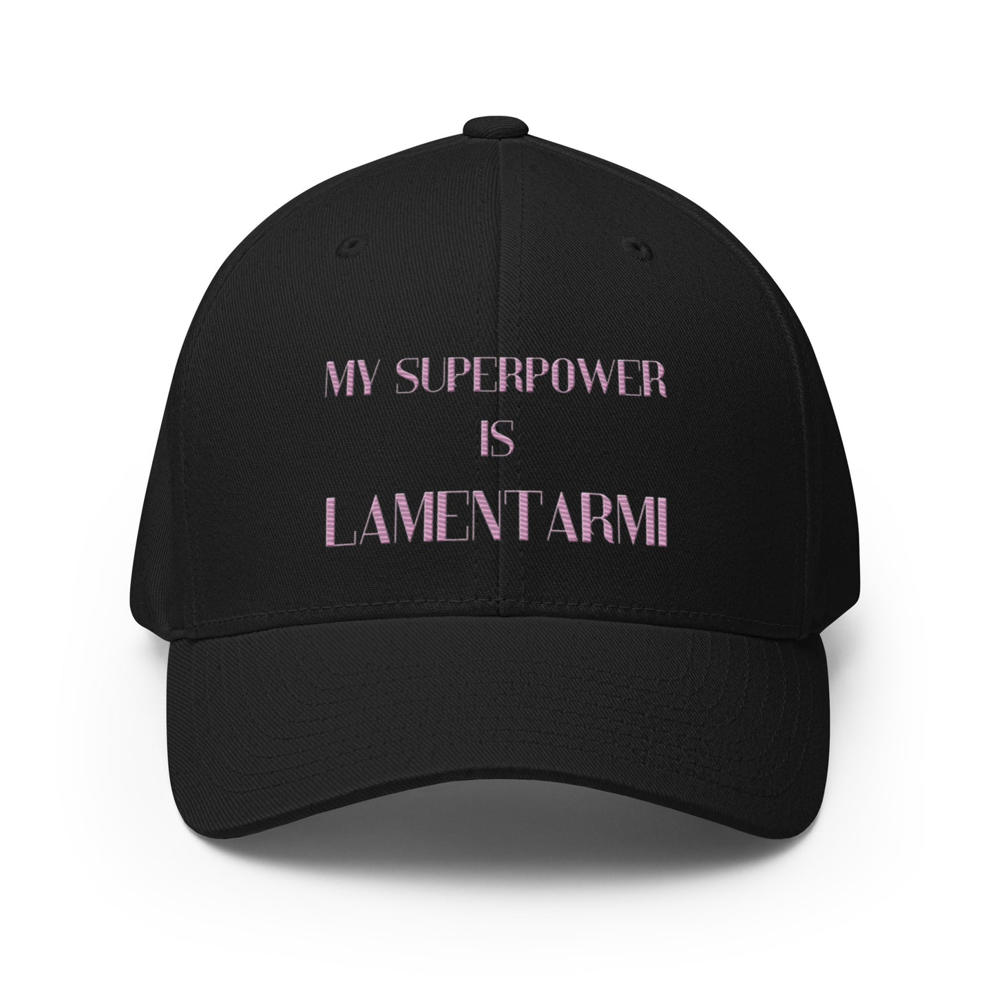 Cappello strutturato in twill Linea MYSUPERPOWER IS