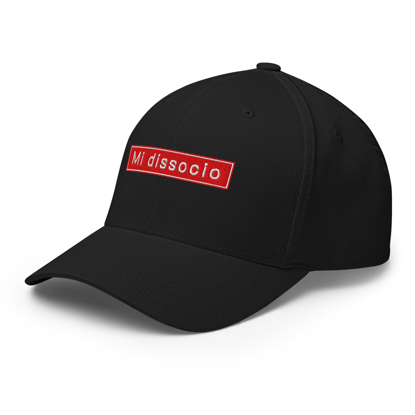 Cappello strutturato in twill Linea MI DISSOCIO