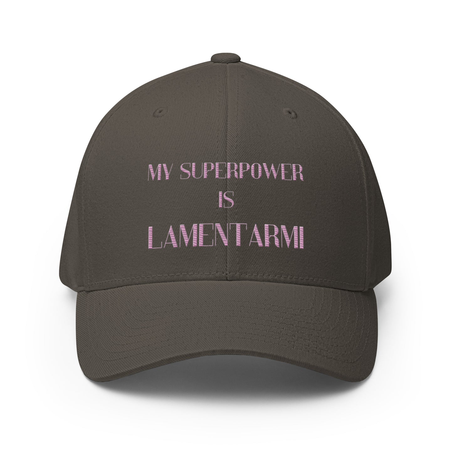 Cappello strutturato in twill Linea MYSUPERPOWER IS