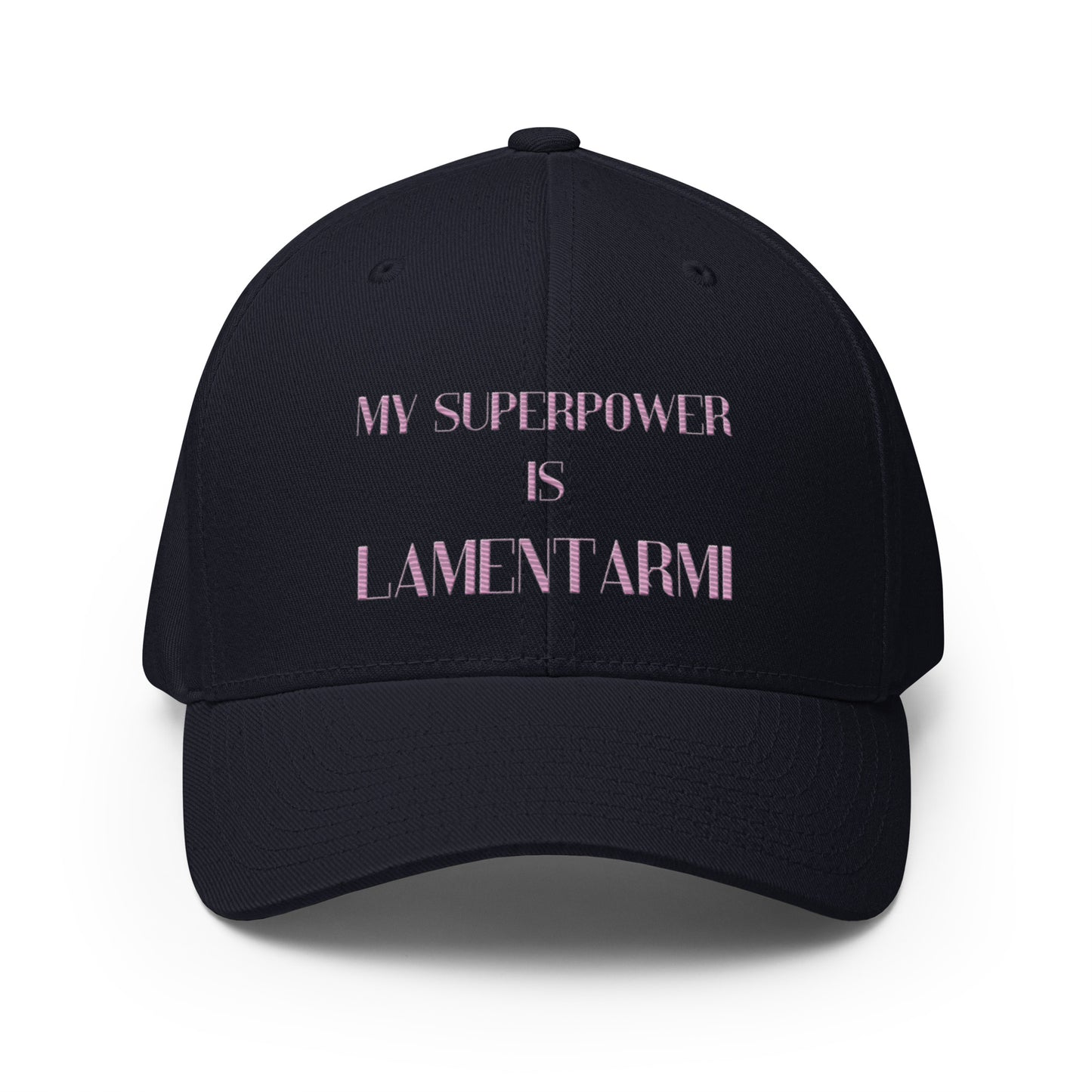 Cappello strutturato in twill Linea MYSUPERPOWER IS