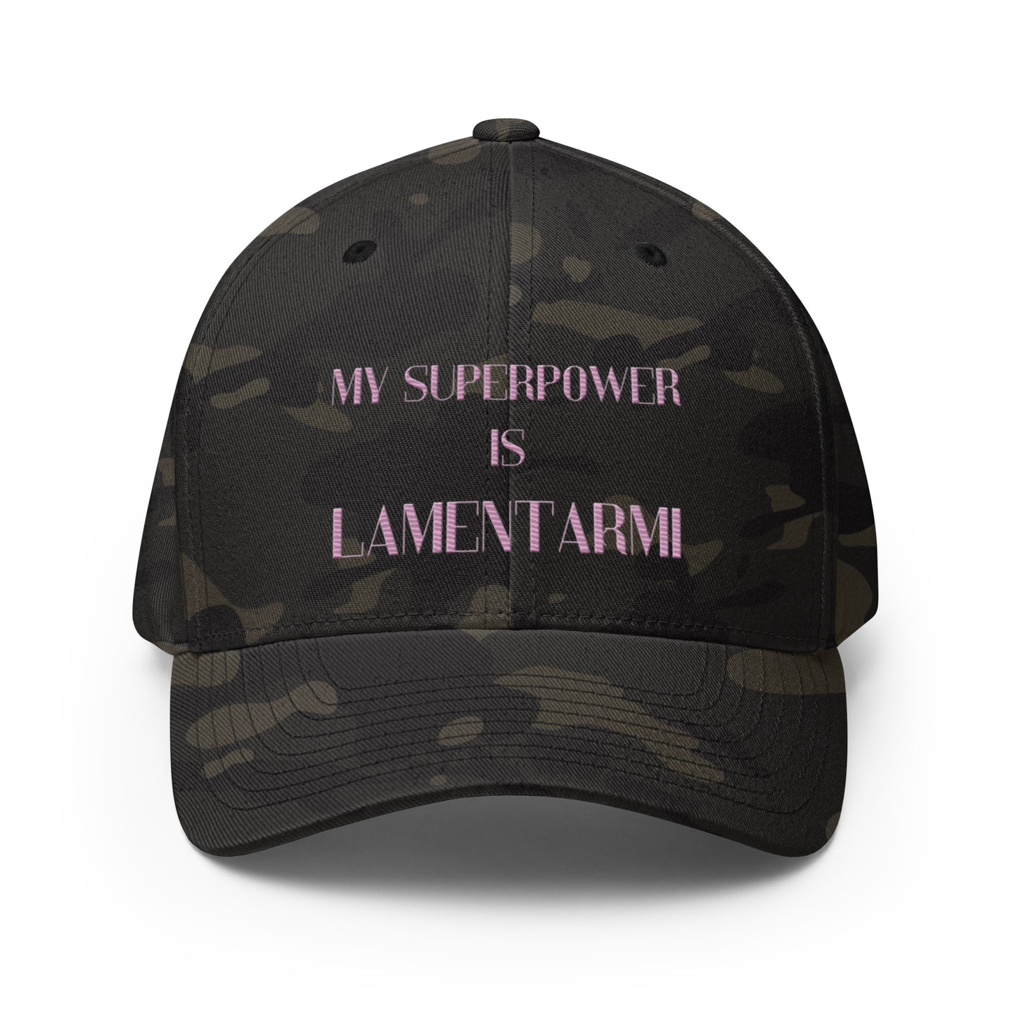 Cappello strutturato in twill Linea MYSUPERPOWER IS