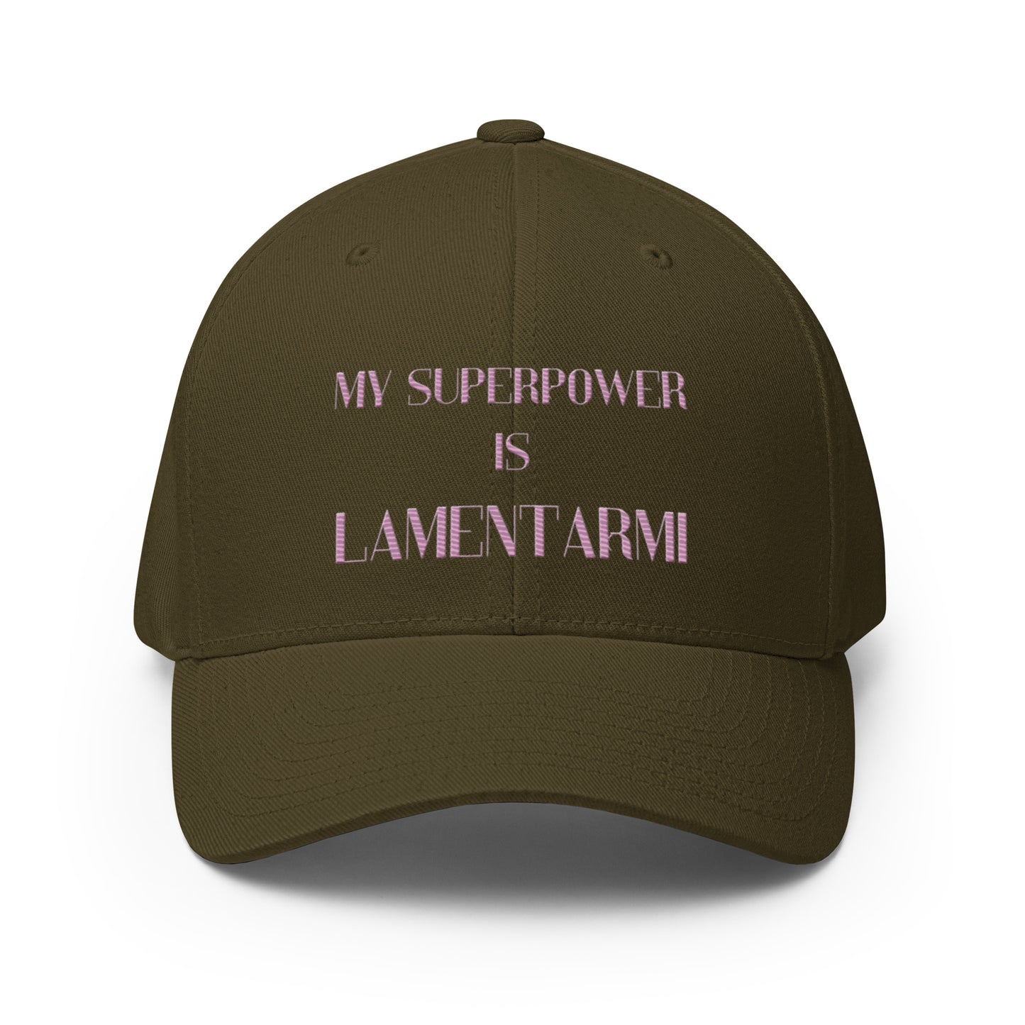 Cappello strutturato in twill Linea MYSUPERPOWER IS
