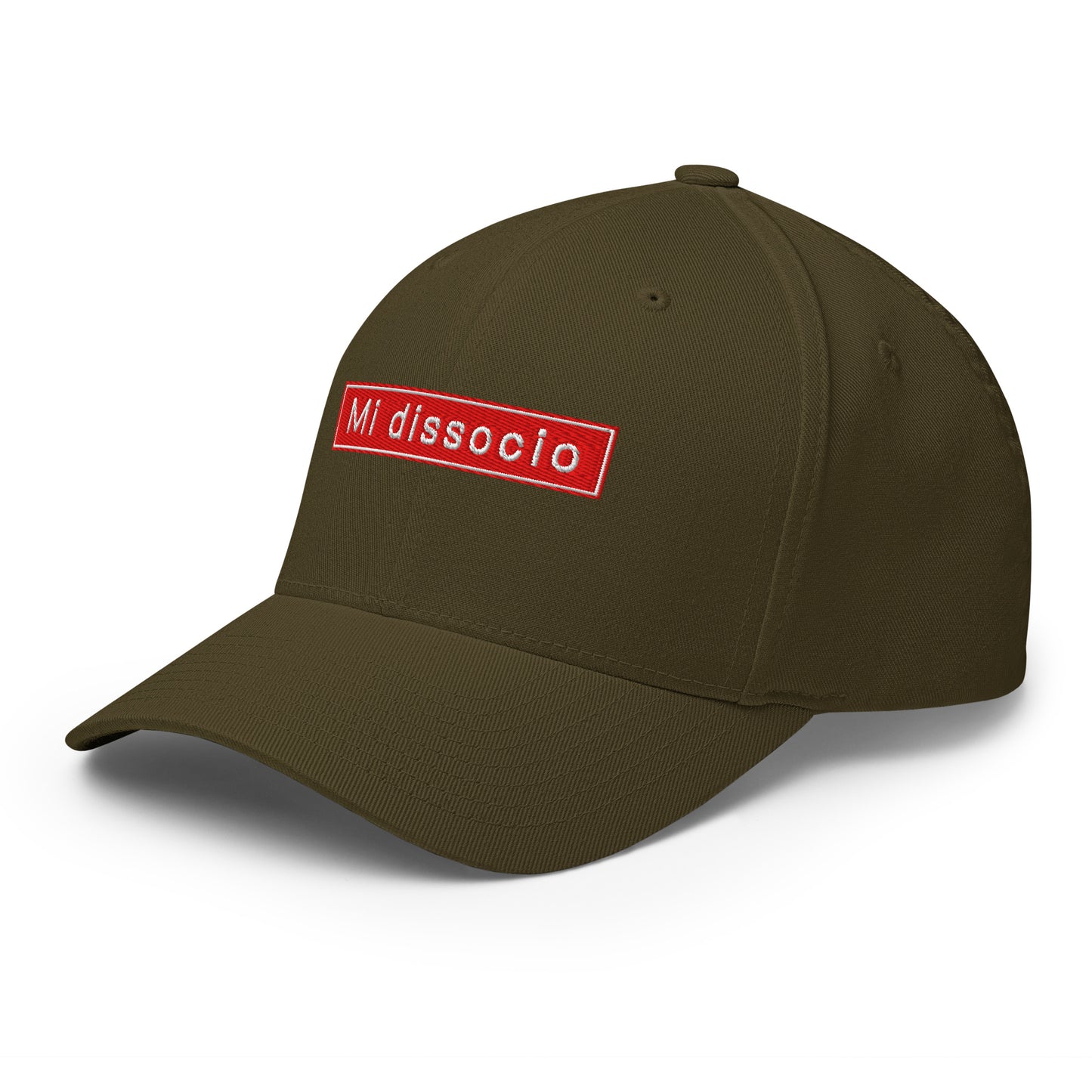 Cappello strutturato in twill Linea MI DISSOCIO