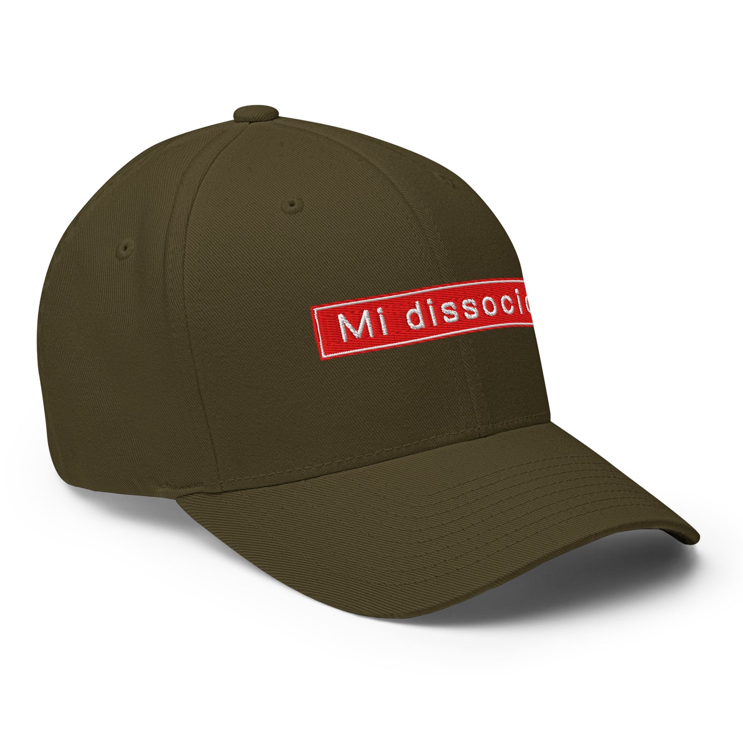 Cappello strutturato in twill Linea MI DISSOCIO