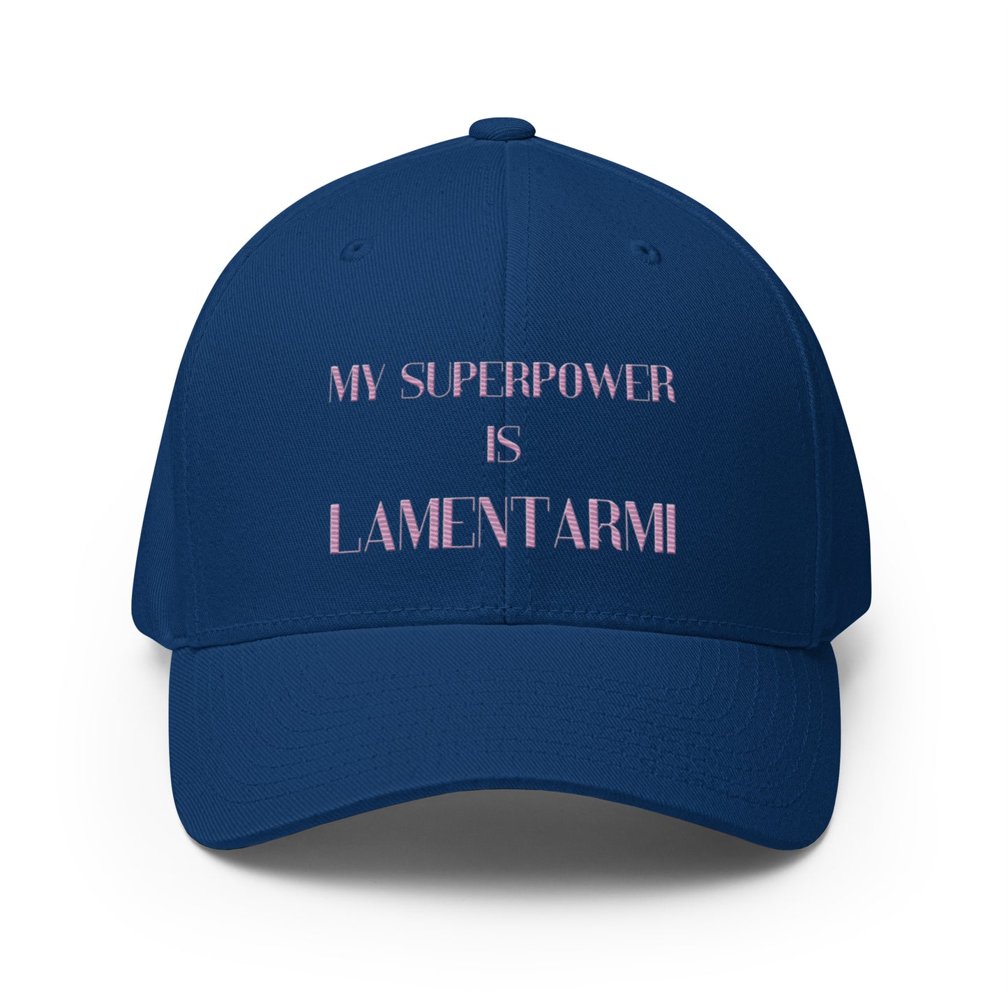 Cappello strutturato in twill Linea MYSUPERPOWER IS