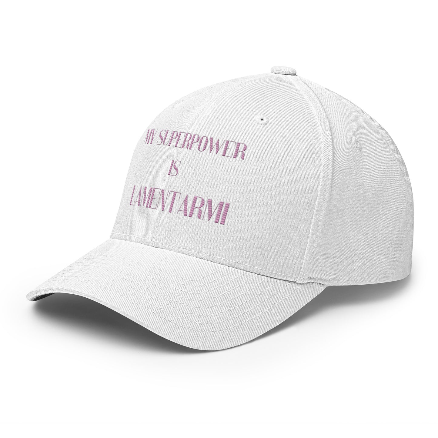 Cappello strutturato in twill Linea MYSUPERPOWER IS