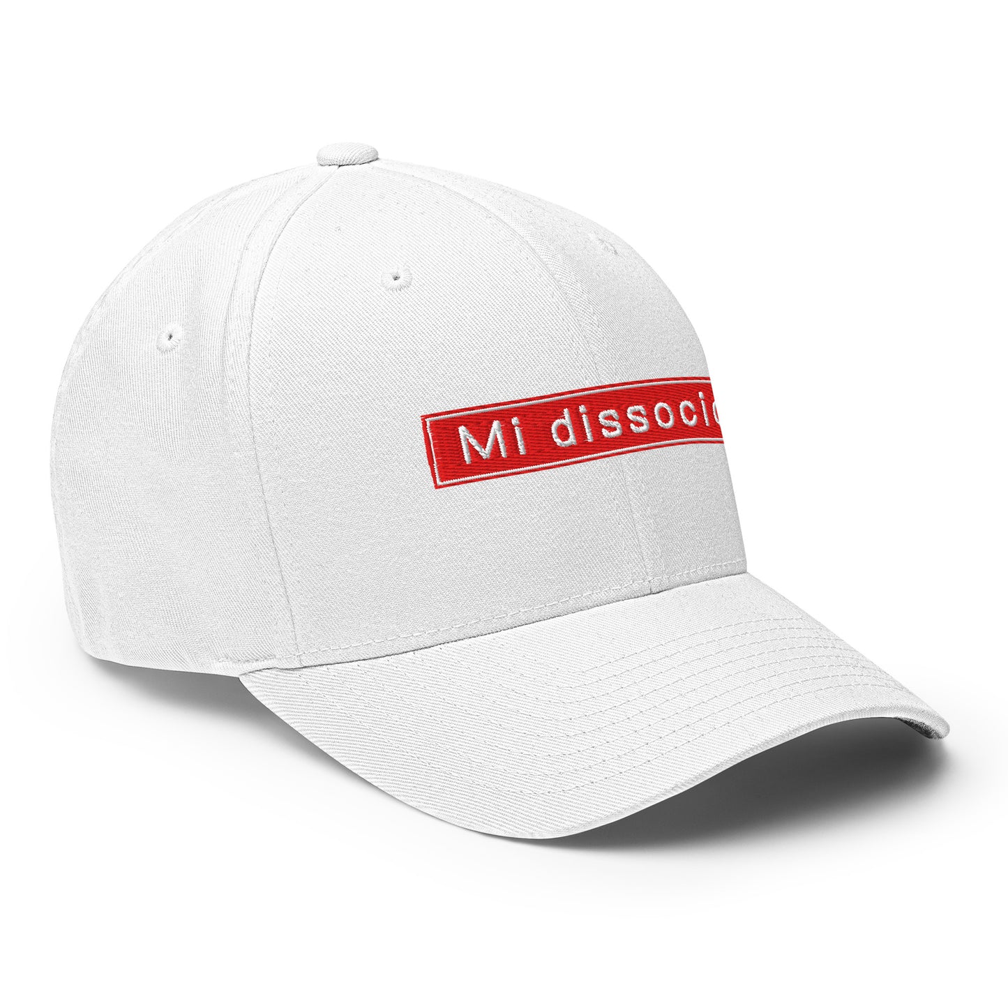 Cappello strutturato in twill Linea MI DISSOCIO