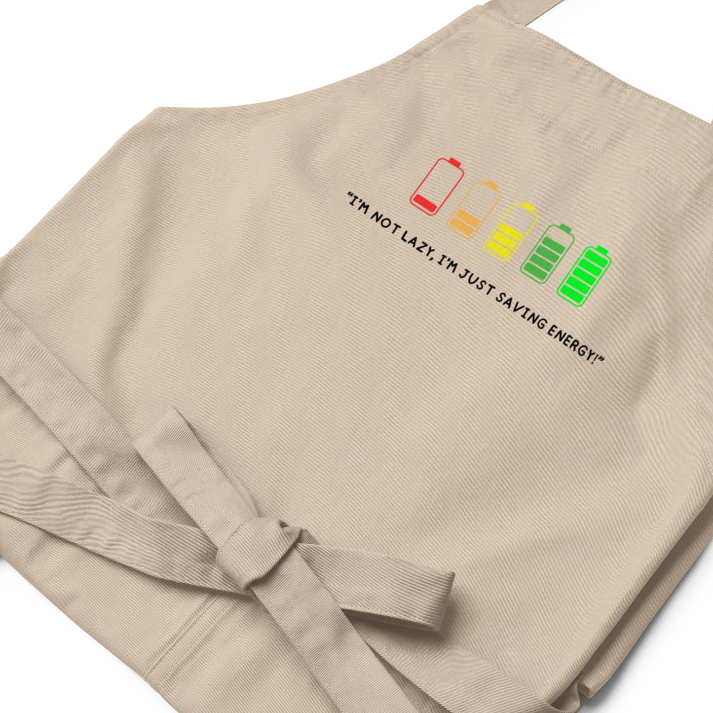 Grembiule in cotone organico Linea ENERGY
