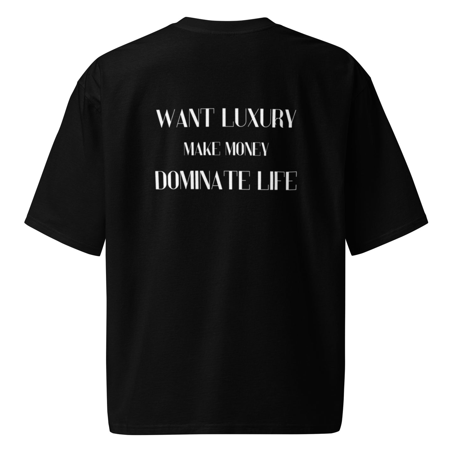 T-shirt oversize pesante Linea LUXURY MAKE