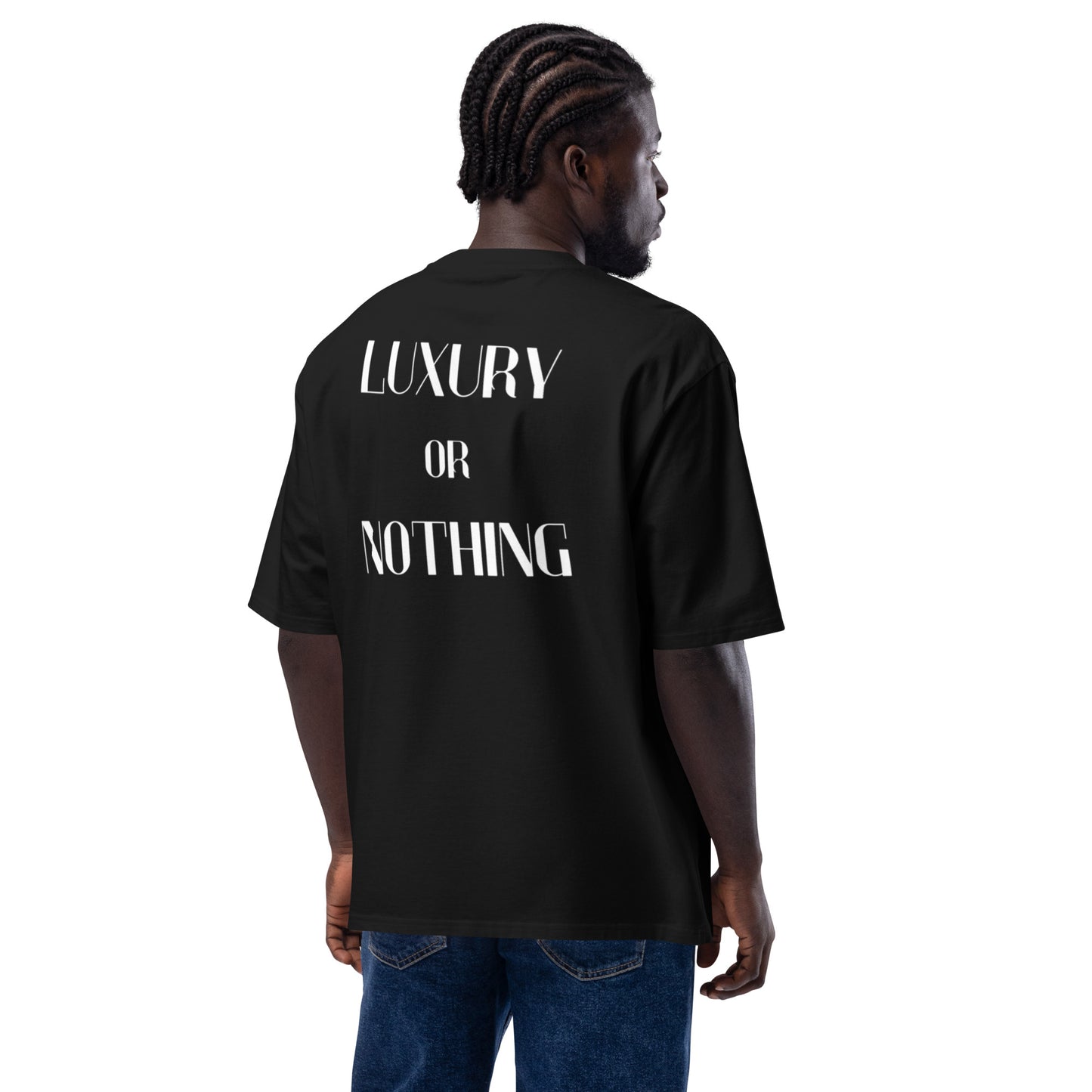 T-shirt oversize pesante Linea LUXURY