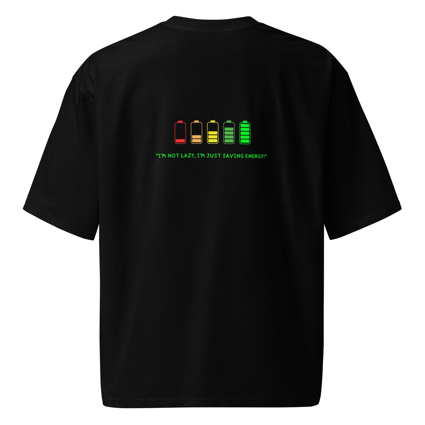 T-shirt oversize pesante Linea ENERGY