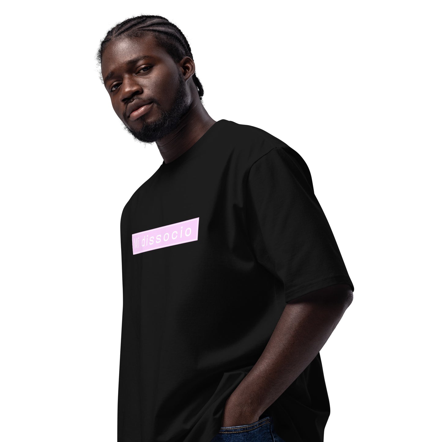 T-shirt oversize pesante Linea MI DISSOCIO
