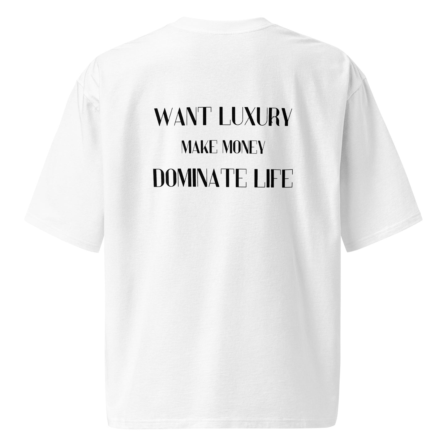 T-shirt oversize pesante Linea LUXURY MAKE
