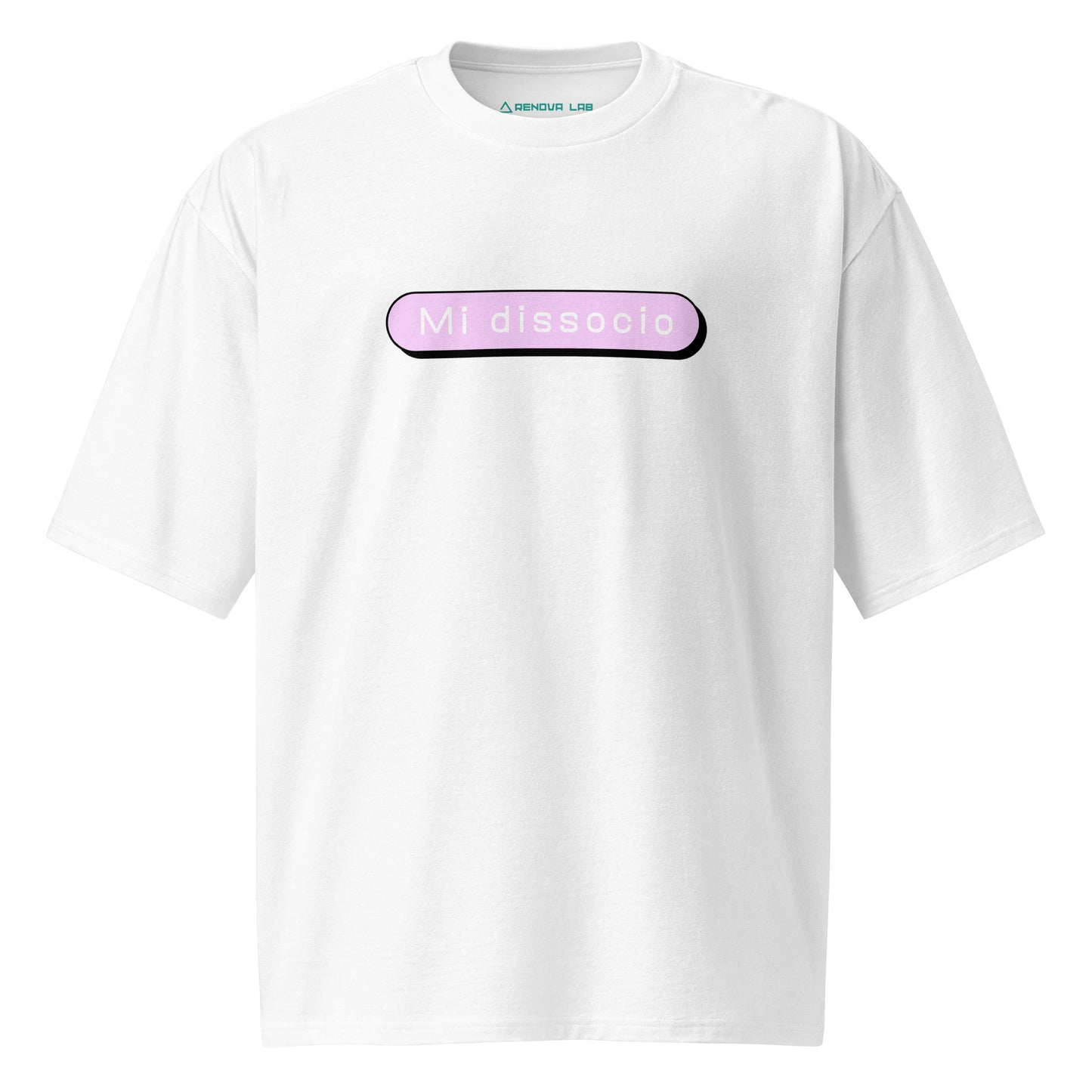 T-shirt oversize pesante Linea MI DISSOCIO