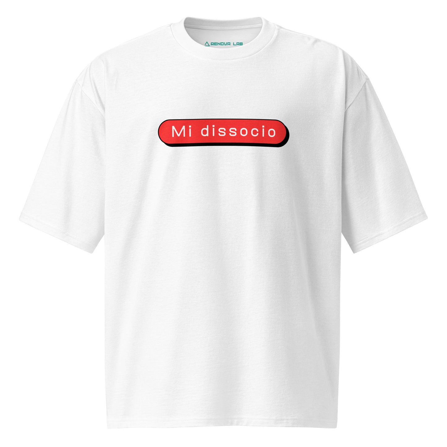 T-shirt oversize pesante Linea MI DISSOCIO