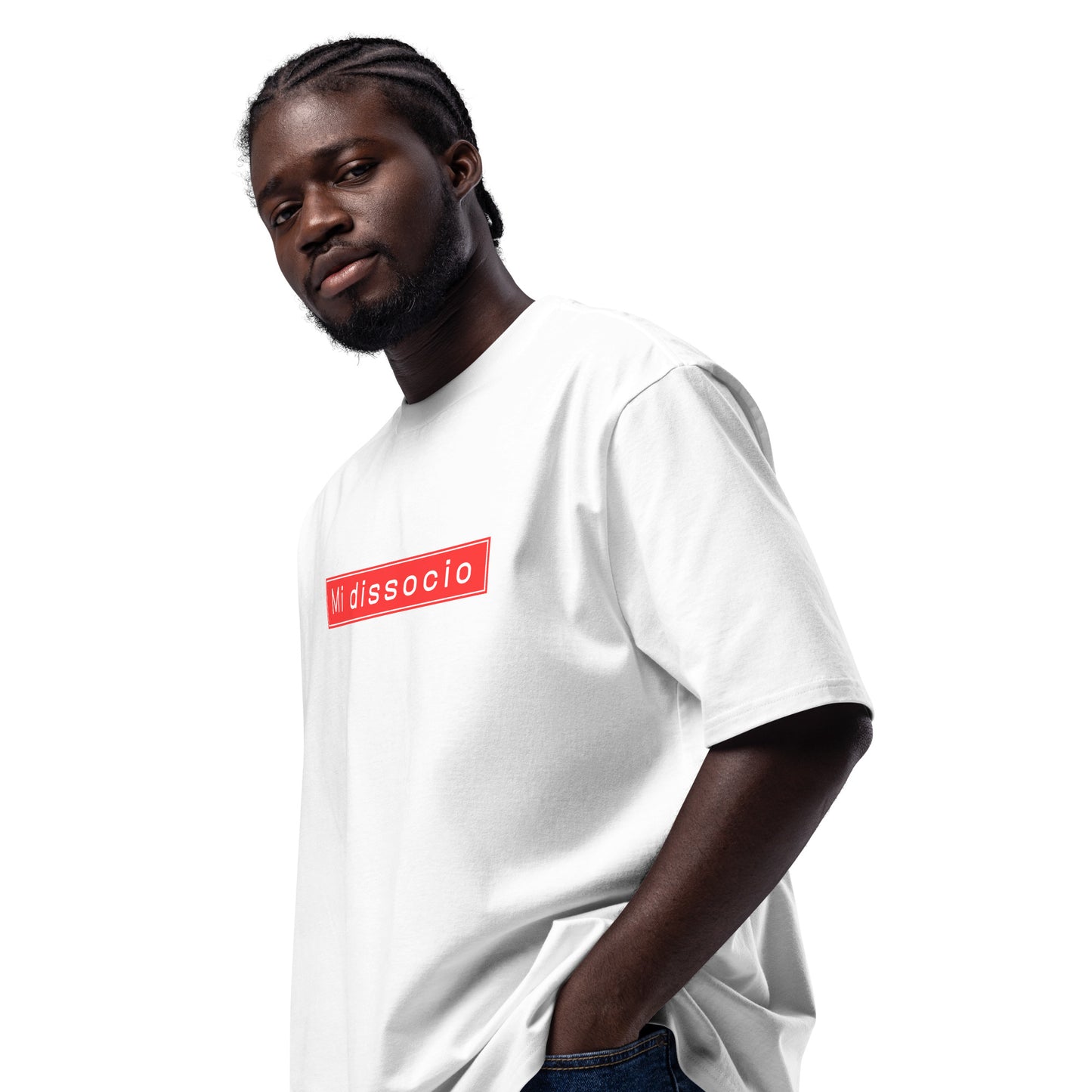 T-shirt oversize pesante Linea MI DISSOCIO