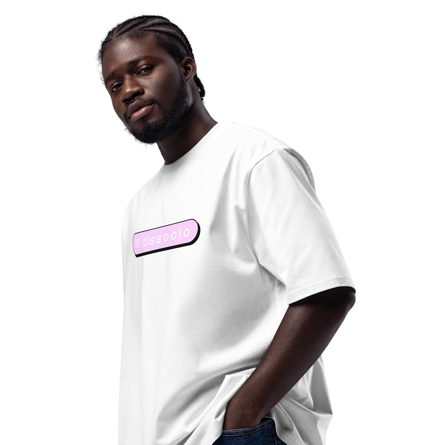T-shirt oversize pesante Linea MI DISSOCIO
