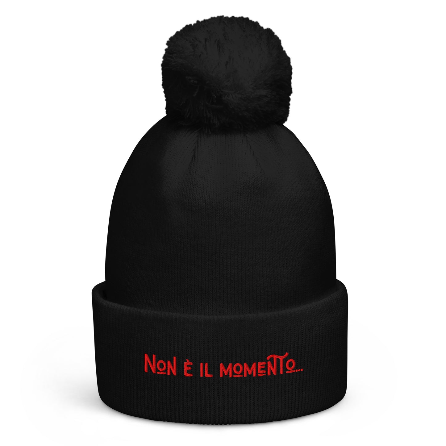 Berretto con pompon Linea NONE'ILMOMENTO