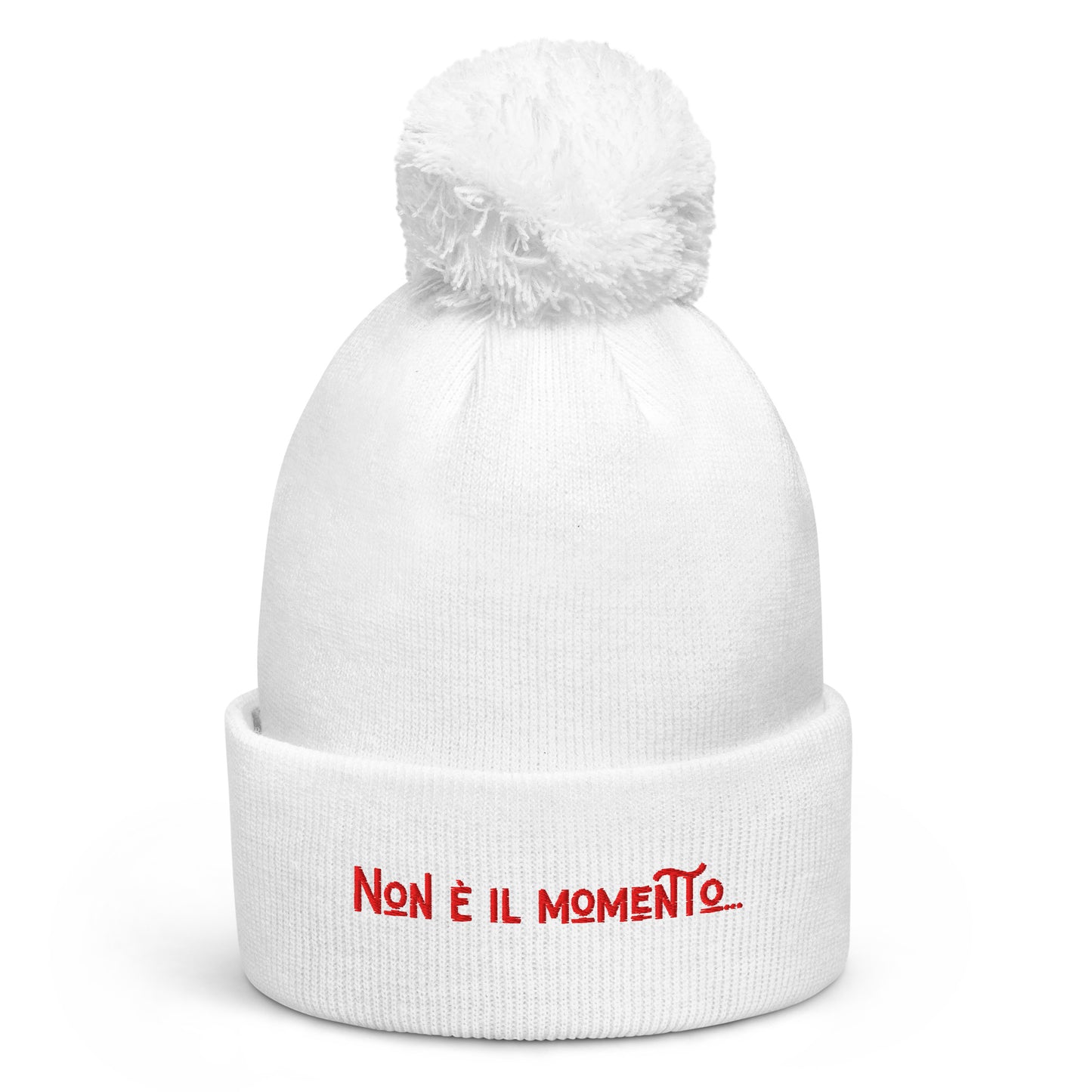 Berretto con pompon Linea NONE'ILMOMENTO