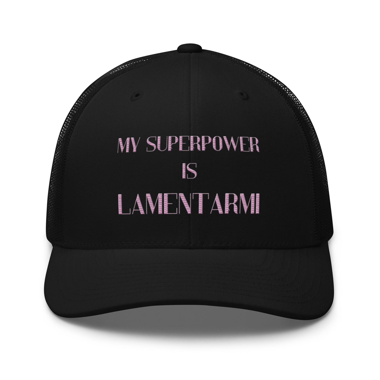 Cappellino trucker Linea MYSUPERPOWER IS