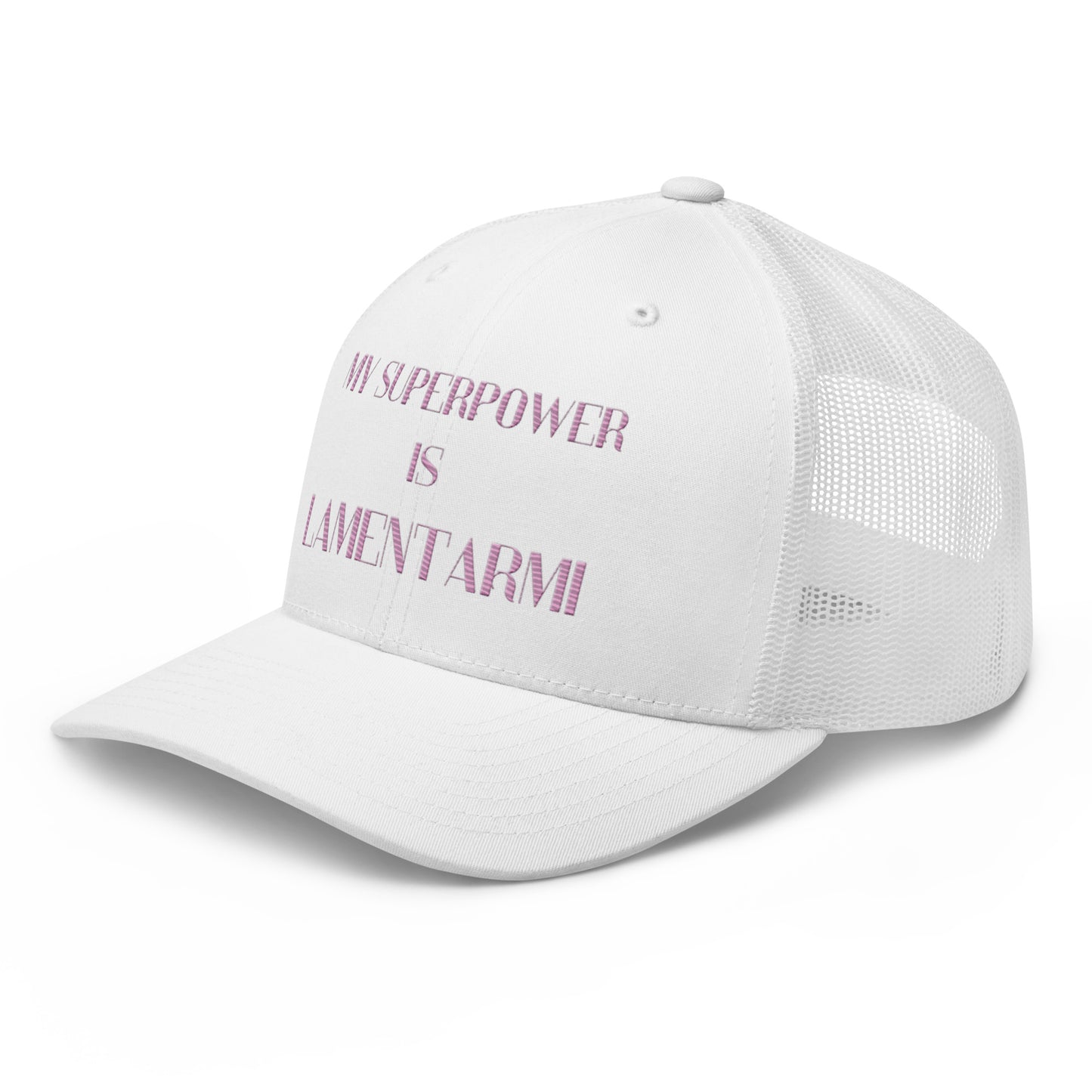 Cappellino trucker Linea MYSUPERPOWER IS