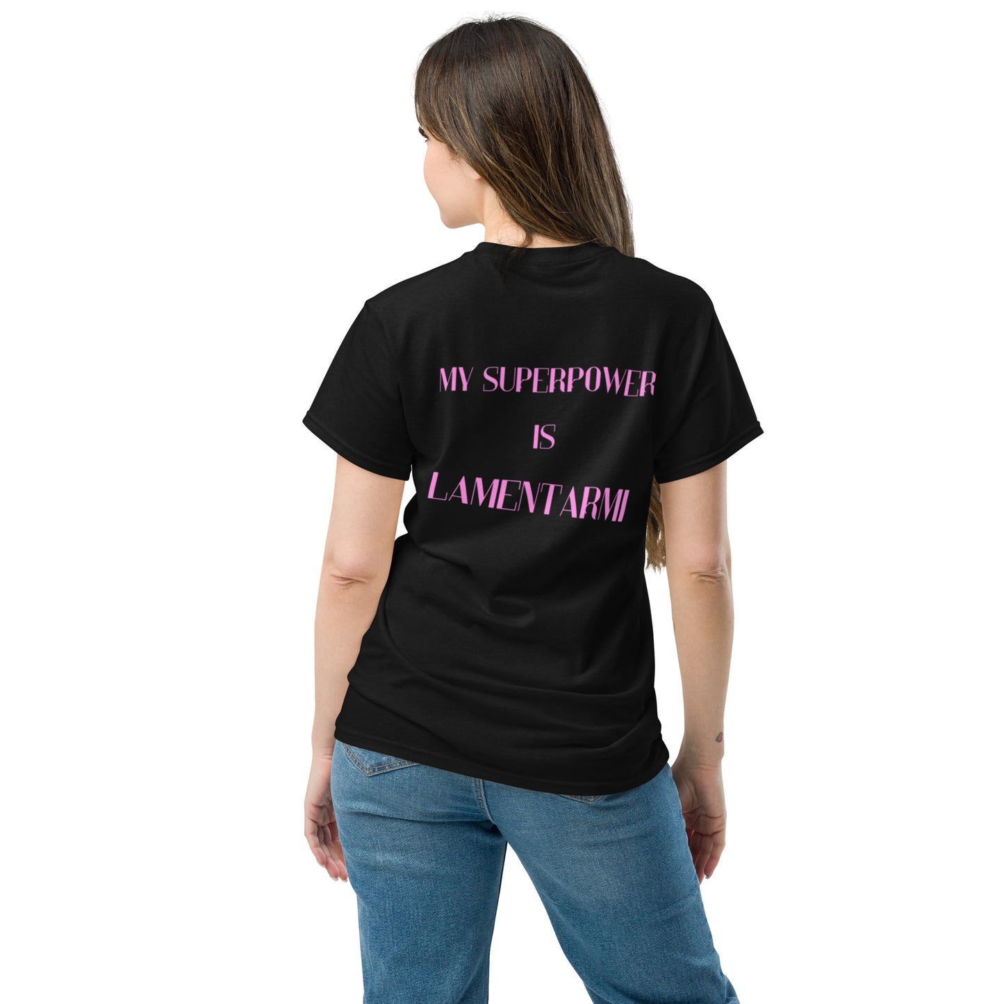 T-shirt classica woman Linea MYSUPERPOWER