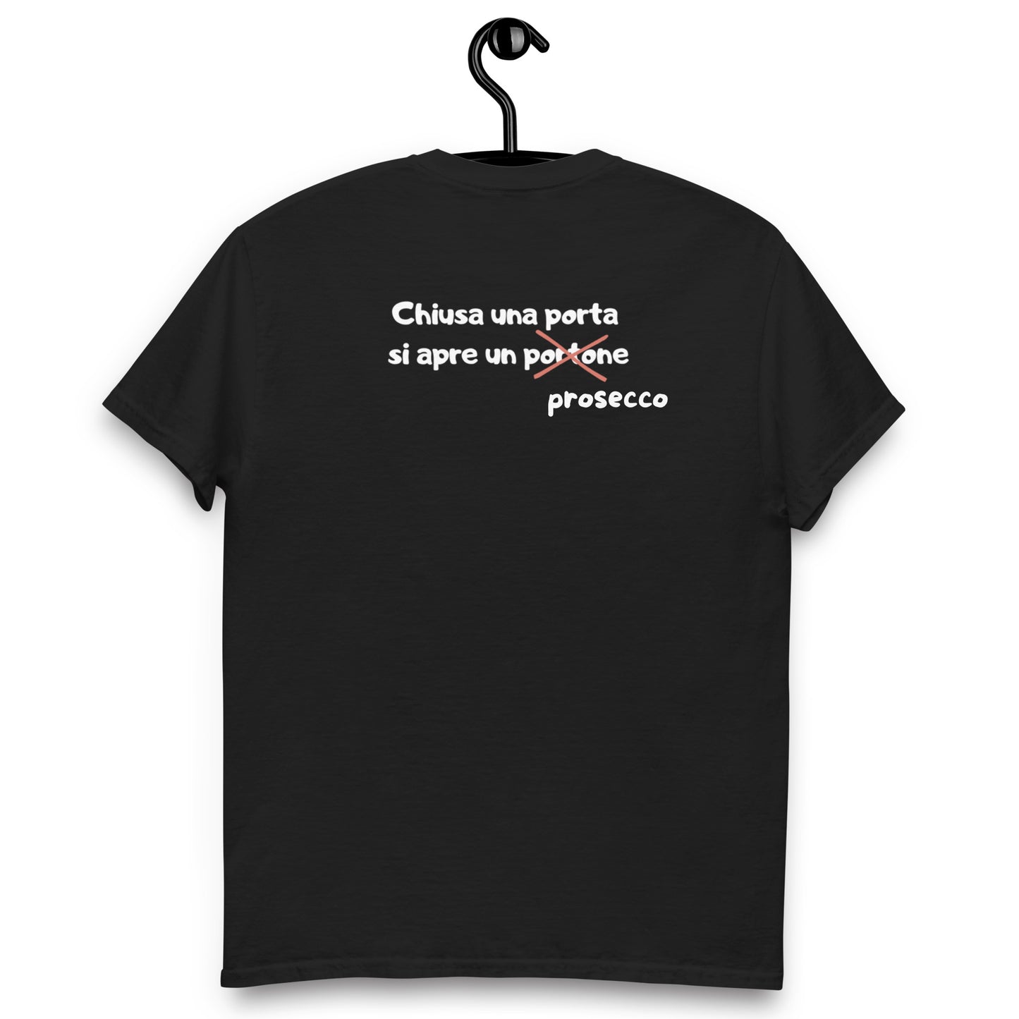T-shirt classica unisex Linea CHIUSAUNAPORTA