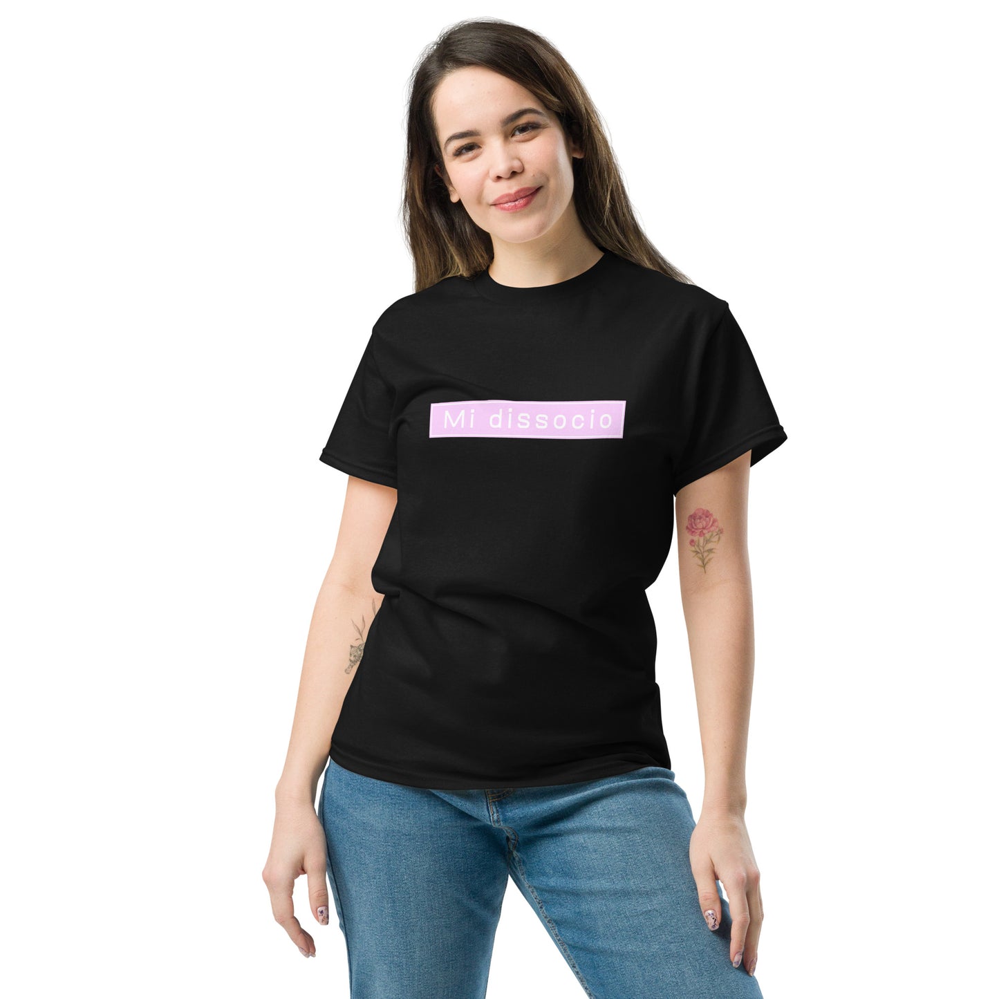 T-shirt classica unisex MI DISSOCIO