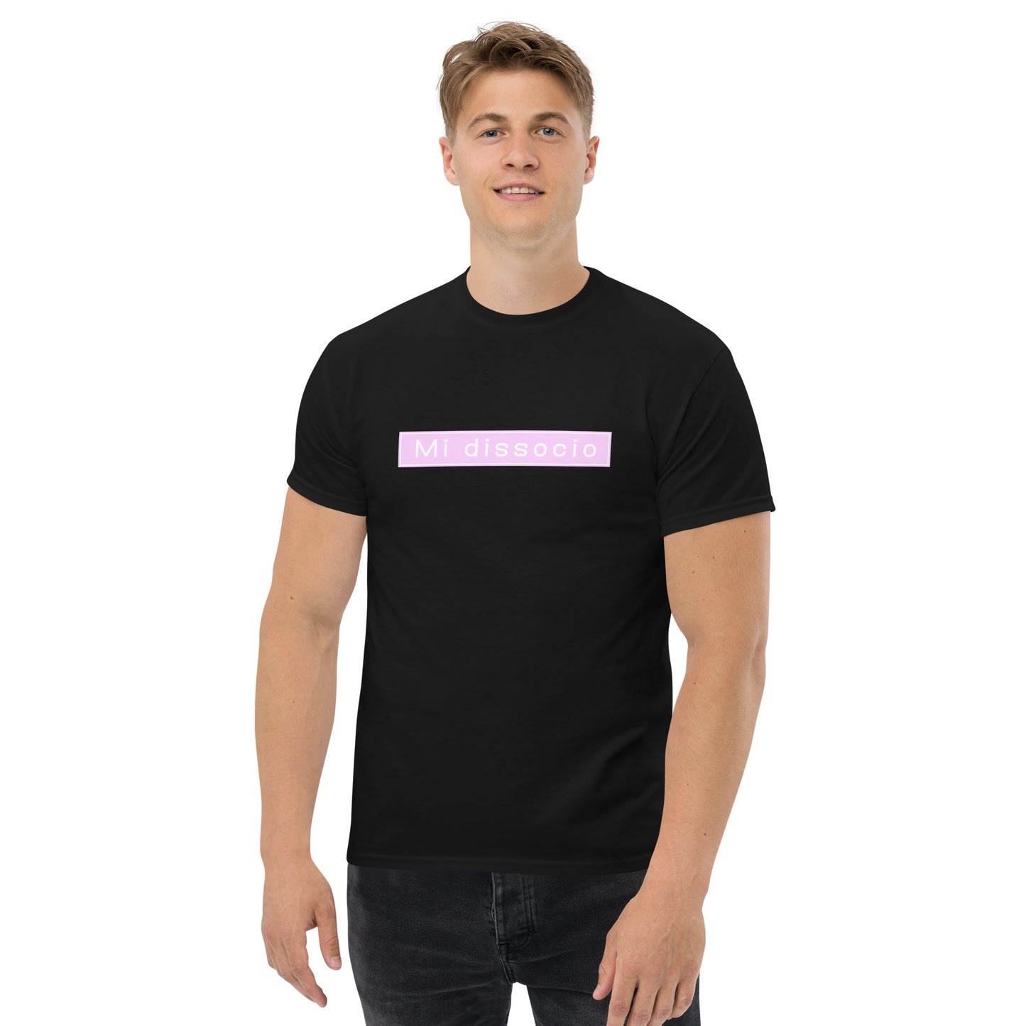 T-shirt classica unisex MI DISSOCIO