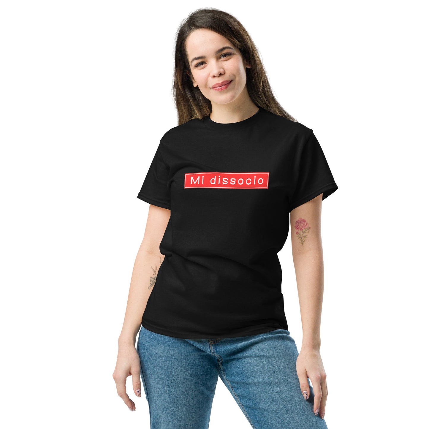 T-shirt classica unisex Linea MI DISSOCIO