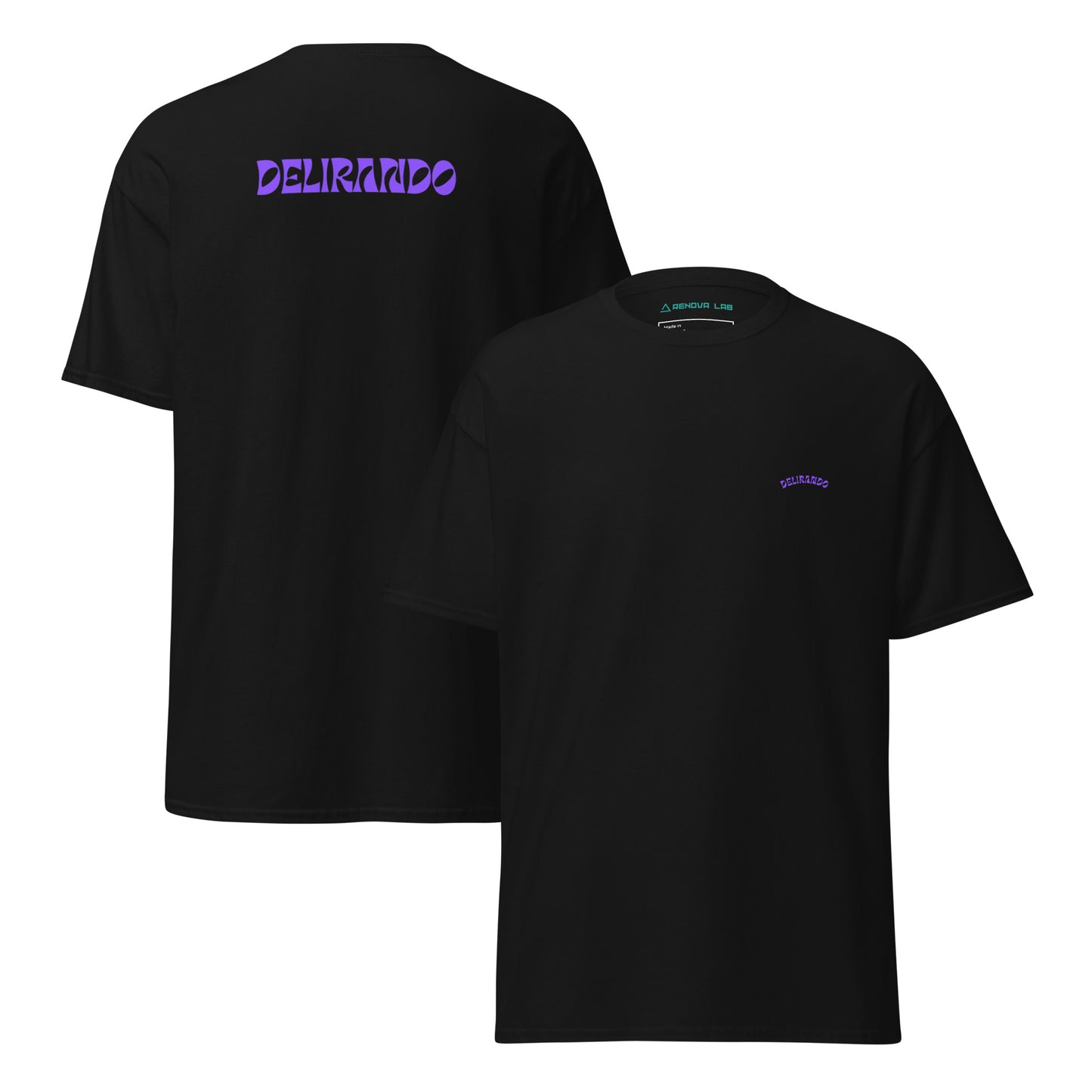 T-shirt classica unisex Linea DELIRANDO