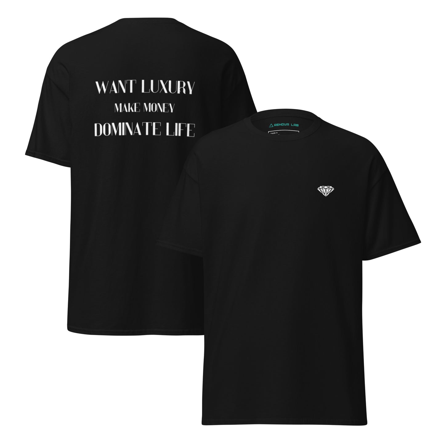 T-shirt classica unisex Linea LUXURY MAKE