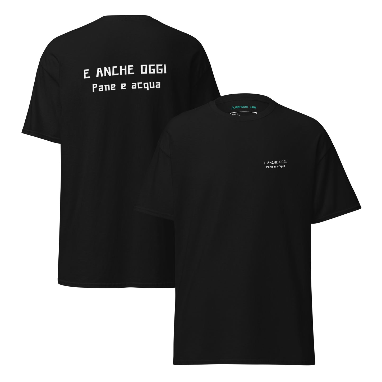 T-shirt classica unisex Linea PANEEACQUA