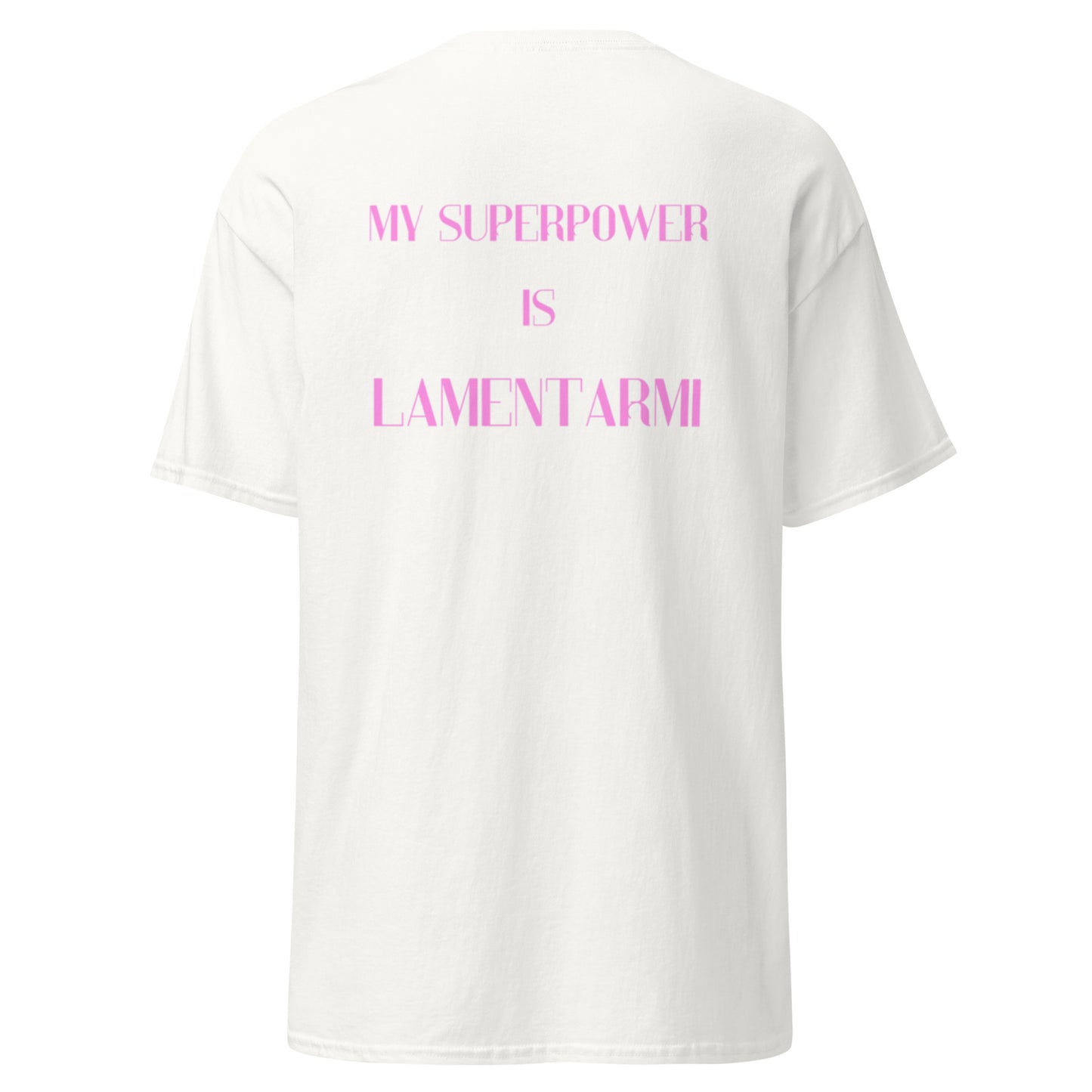 T-shirt classica woman Linea MYSUPERPOWER