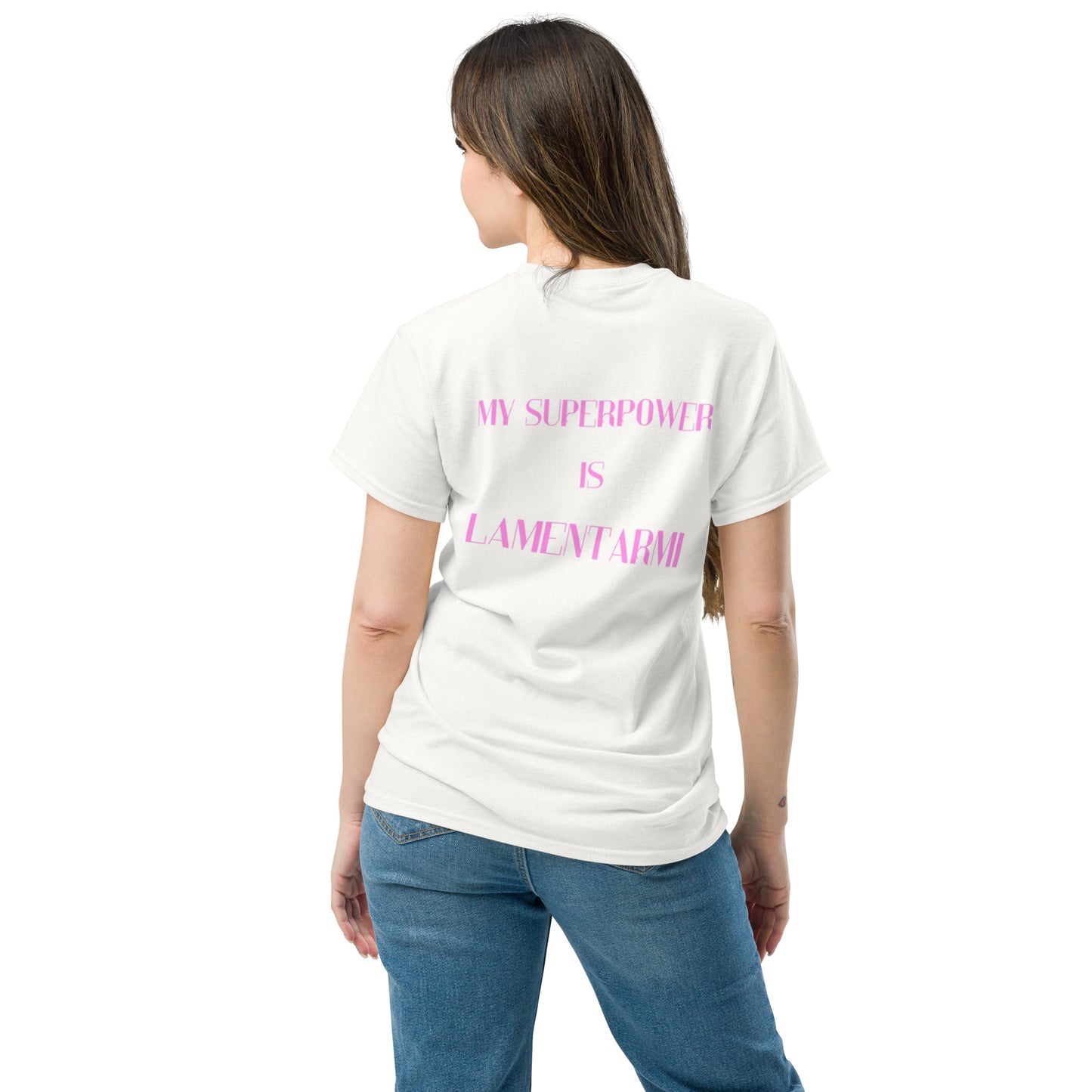 T-shirt classica woman Linea MYSUPERPOWER