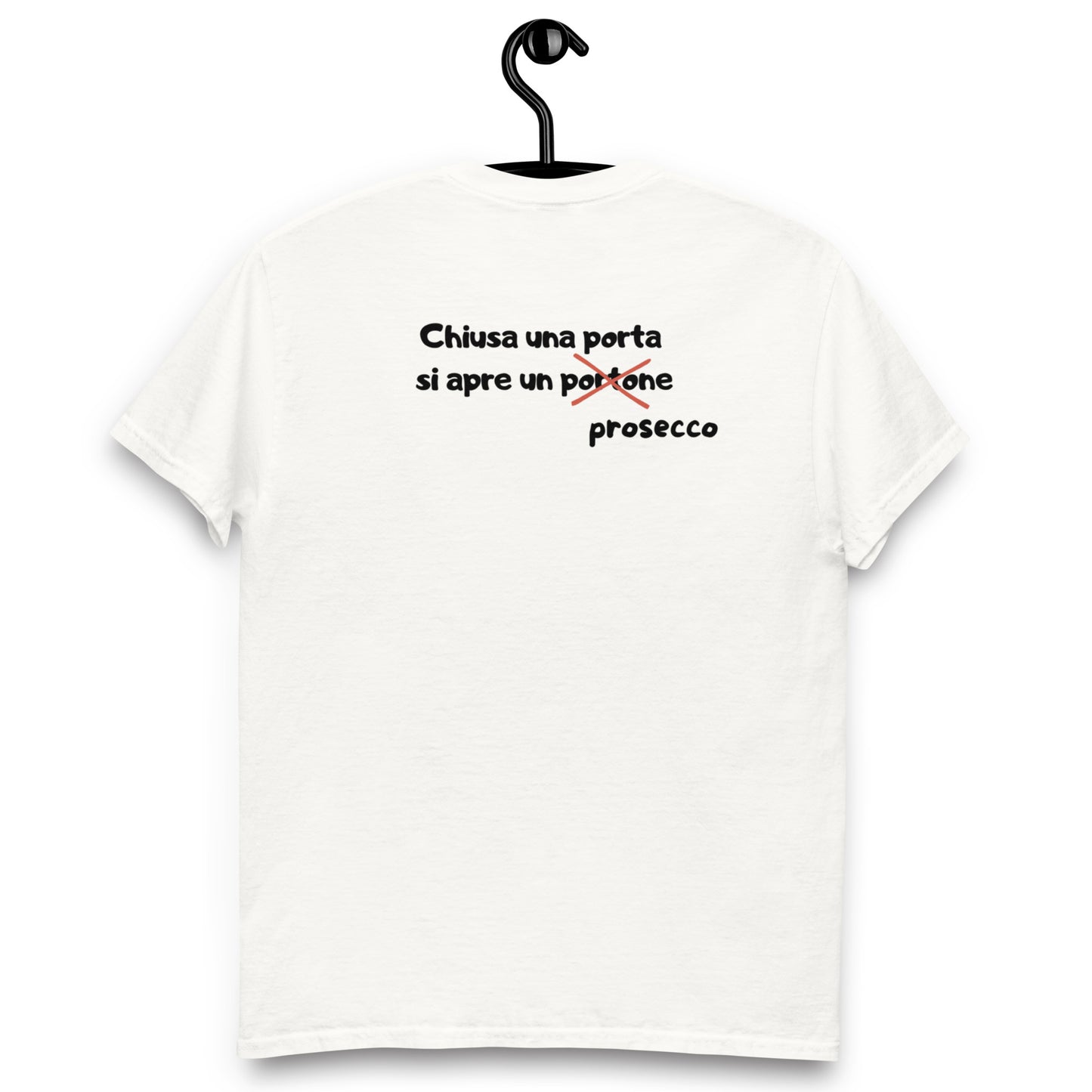 T-shirt classica unisex Linea CHIUSAUNAPORTA