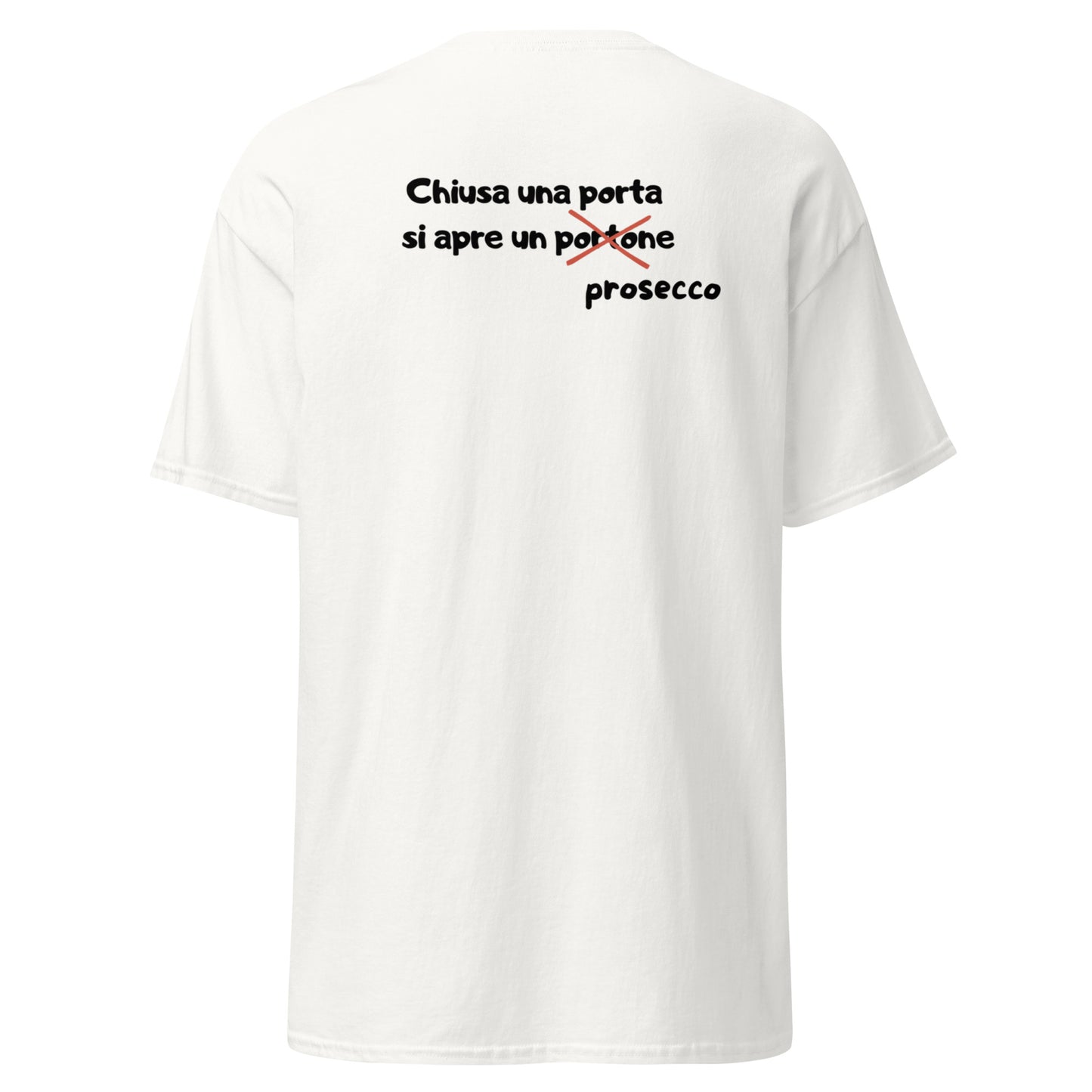 T-shirt classica unisex Linea CHIUSAUNAPORTA