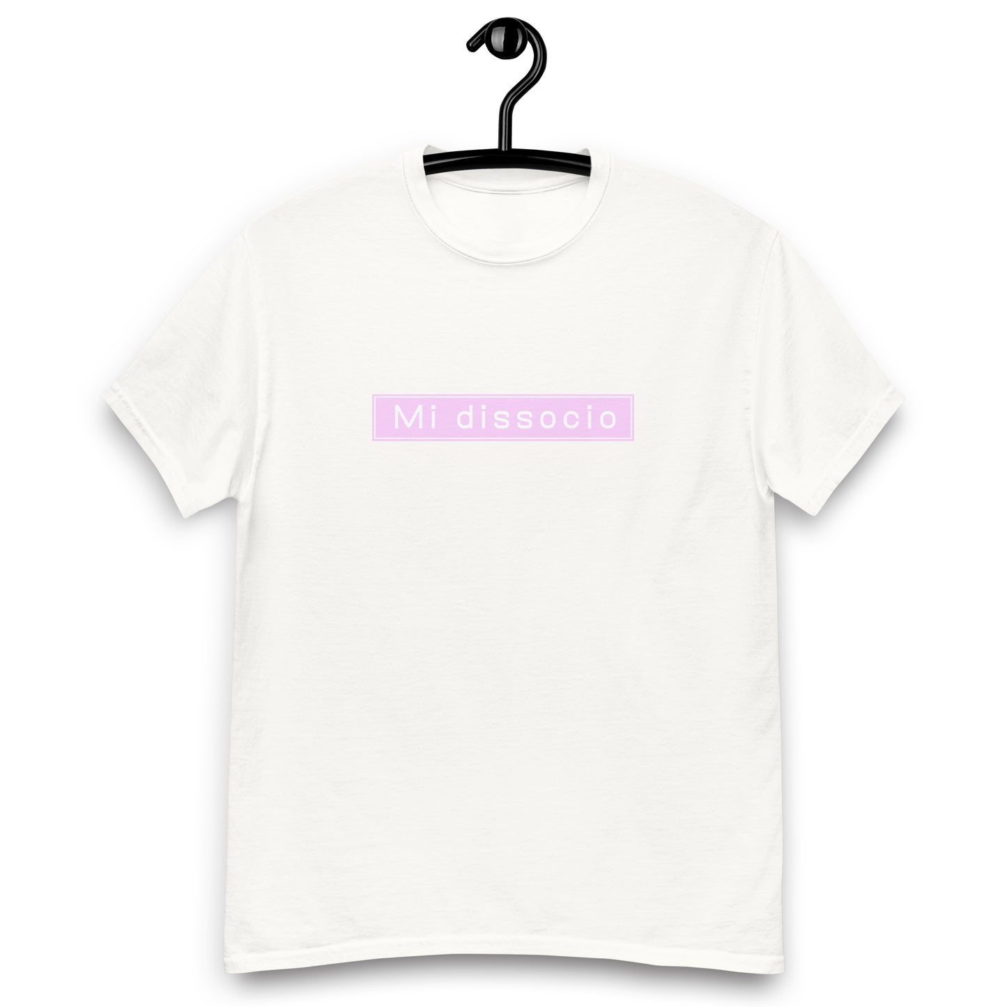 T-shirt classica unisex MI DISSOCIO