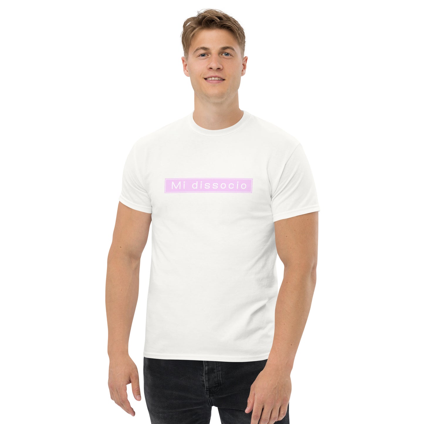 T-shirt classica unisex MI DISSOCIO