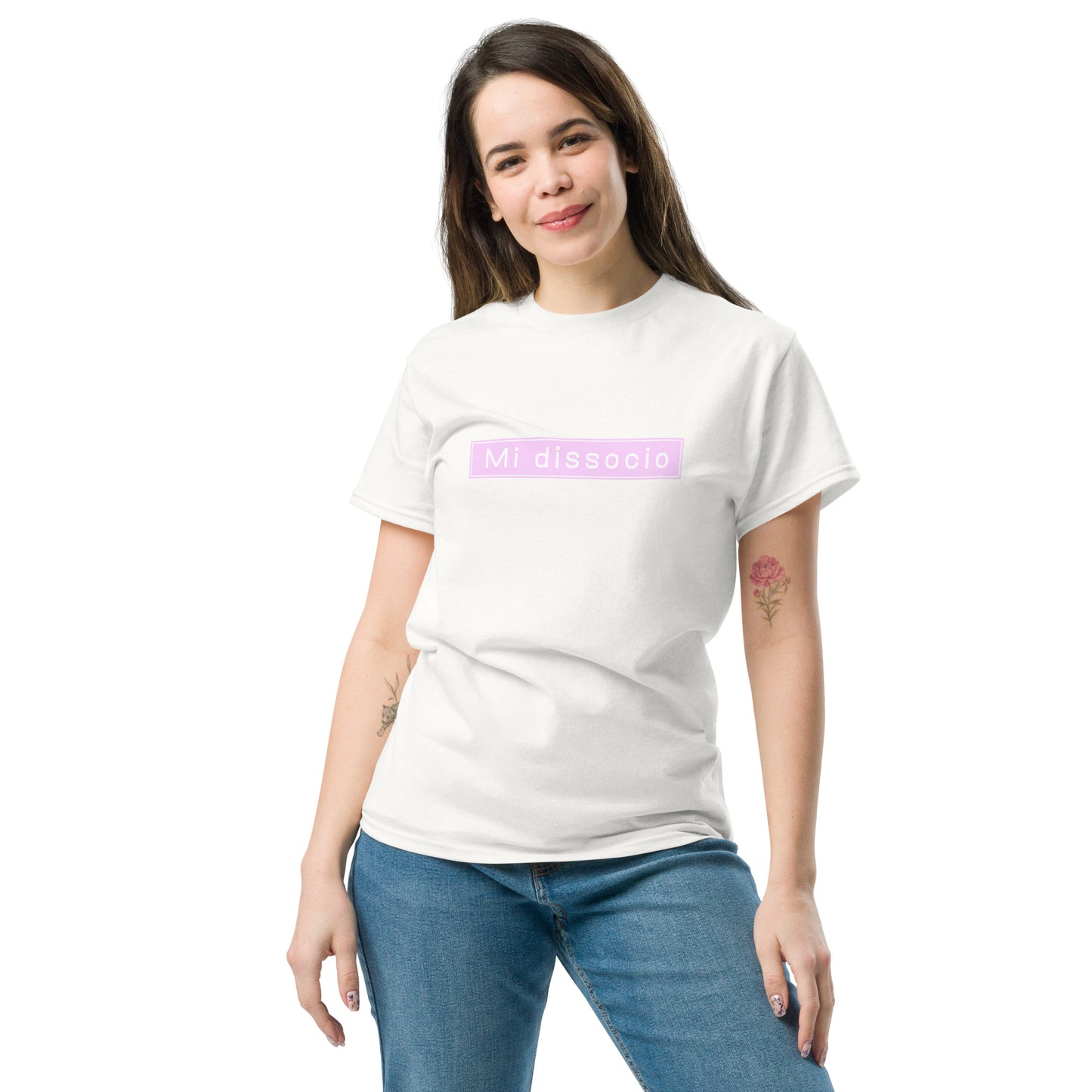 T-shirt classica unisex MI DISSOCIO