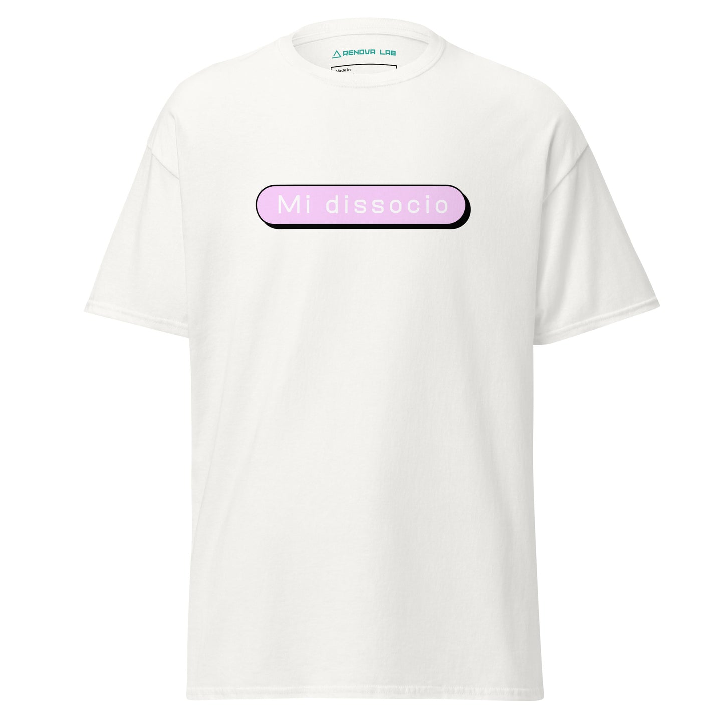 T-shirt classica unisex Linea MI DISSOCIO