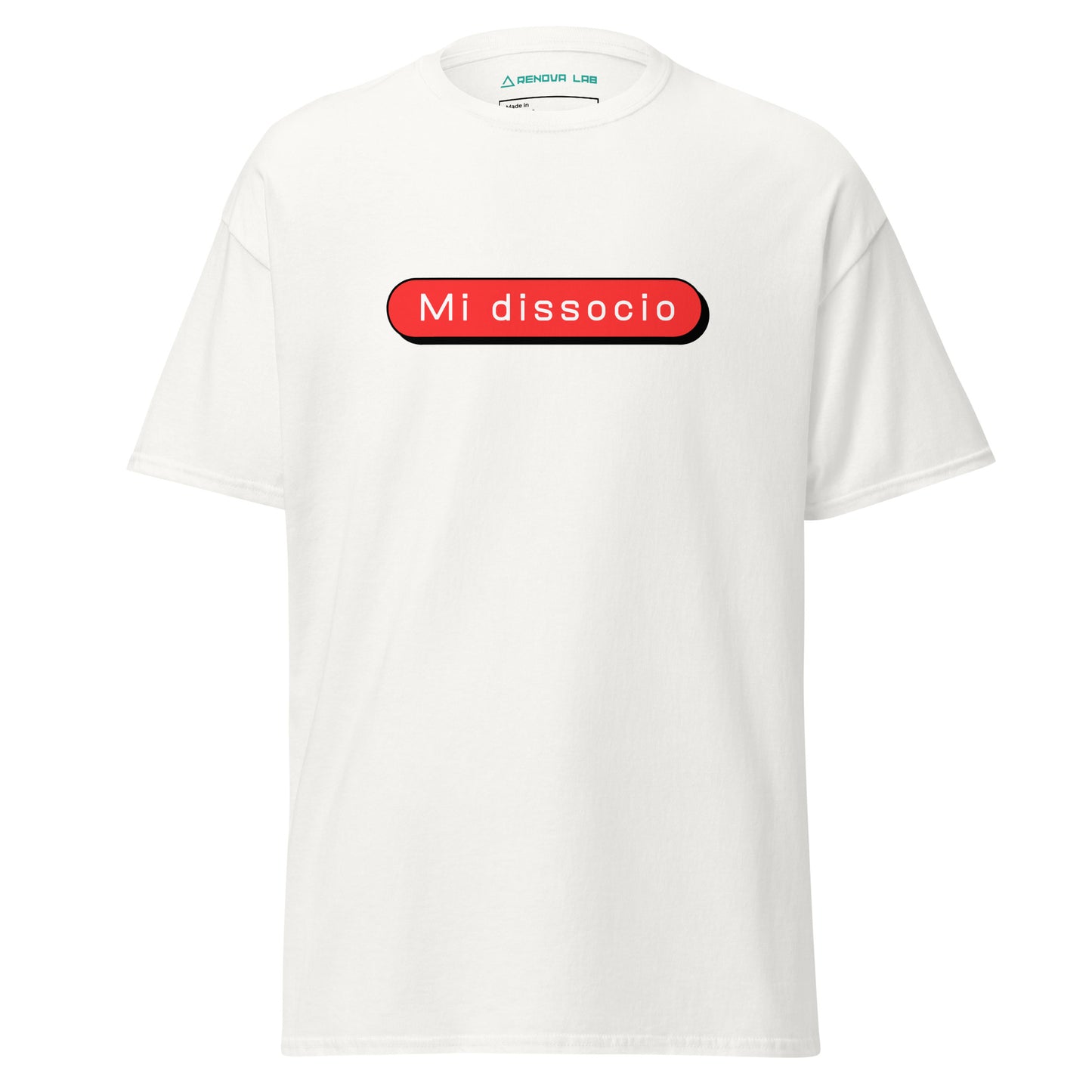 T-shirt classica unisex Linea MI DISSOCIO