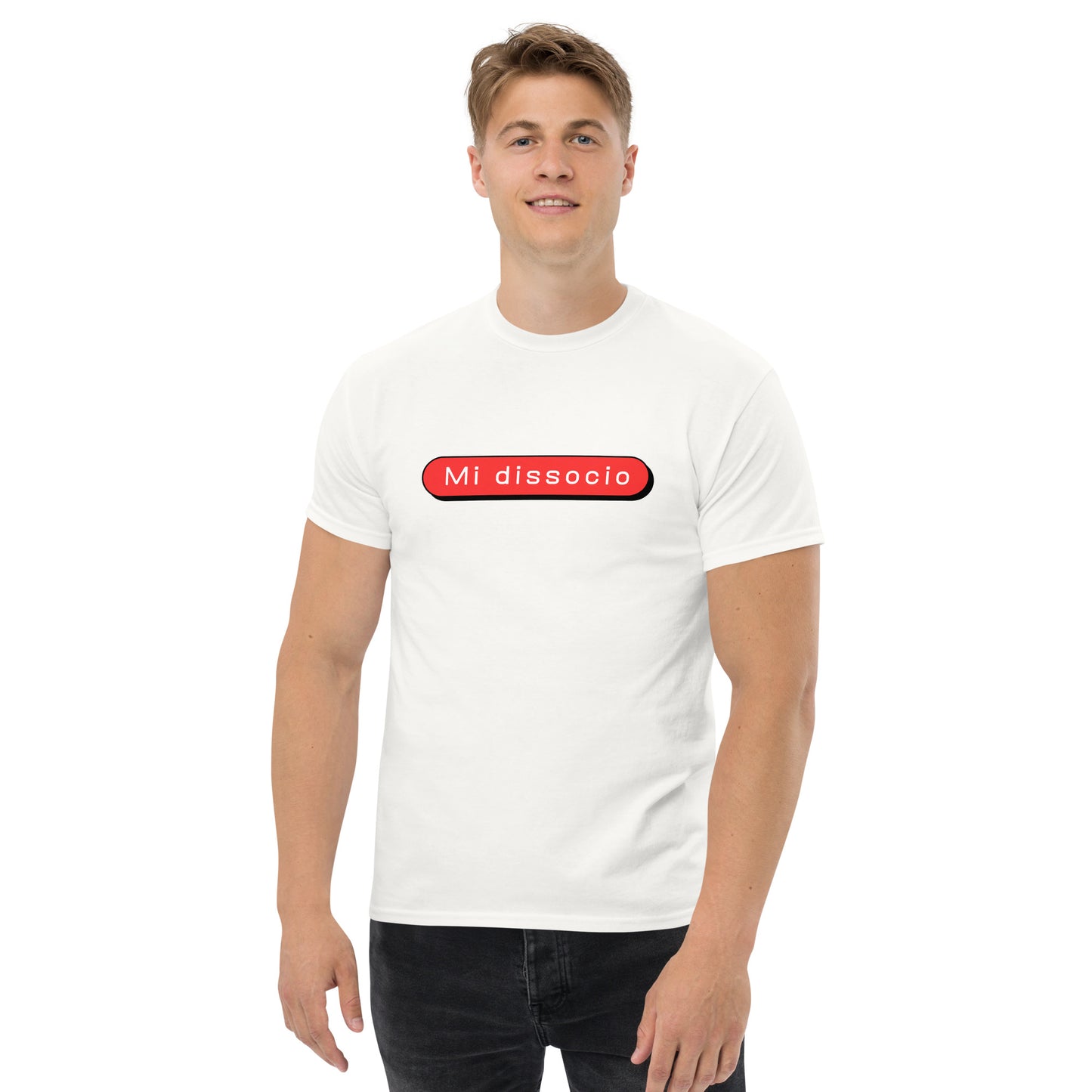 T-shirt classica unisex Linea MI DISSOCIO