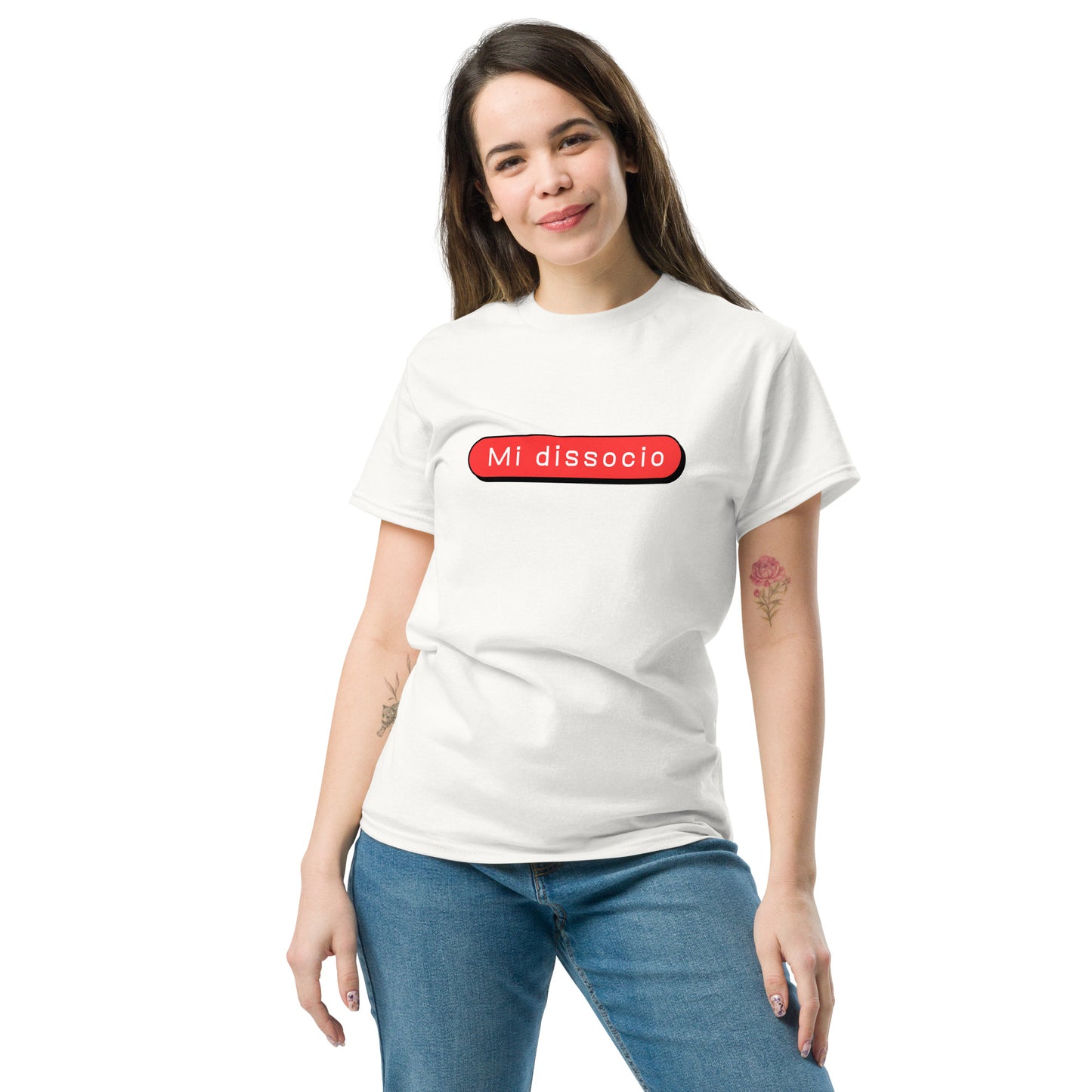 T-shirt classica unisex Linea MI DISSOCIO