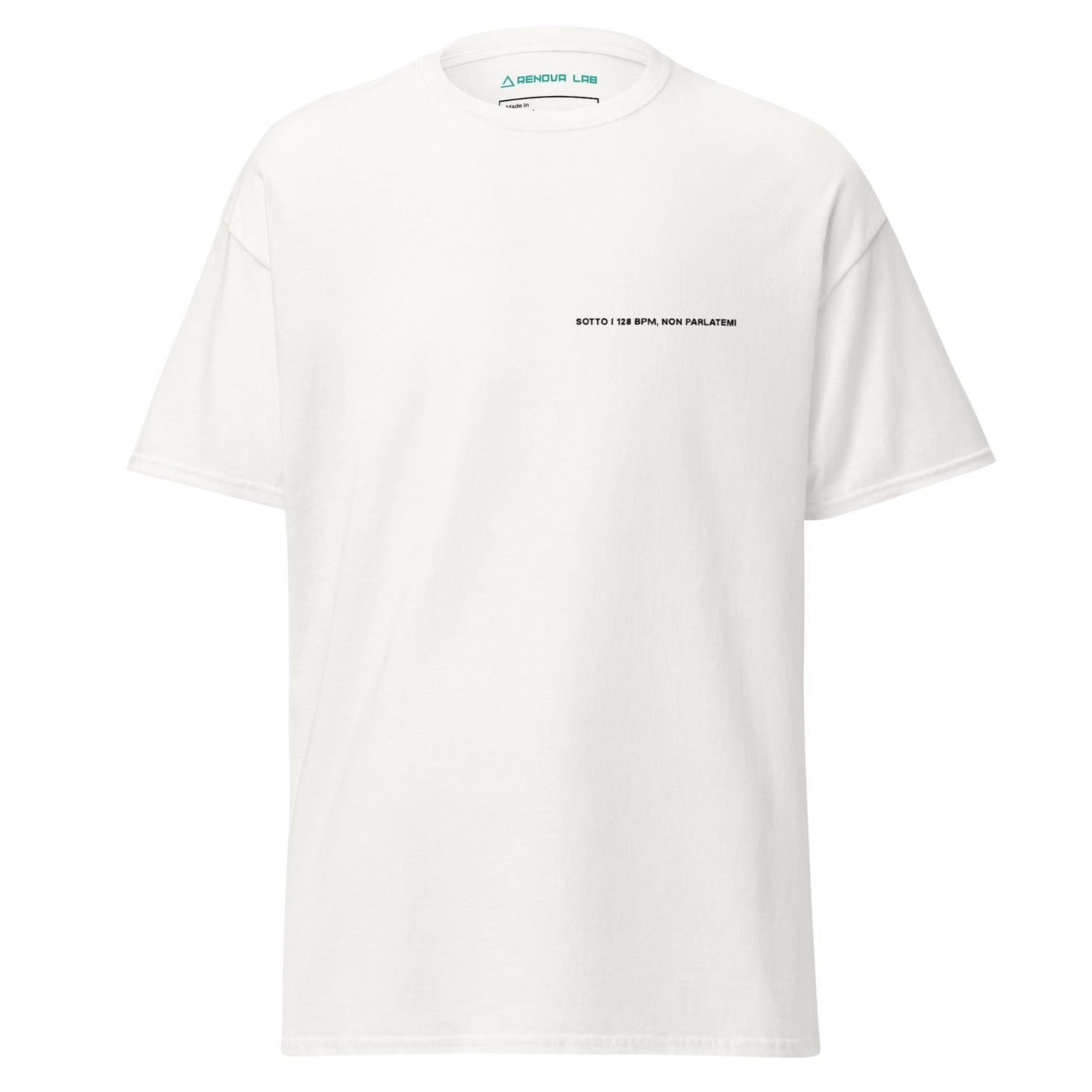 T-shirt classica unisex SOTTO I 128 BPM