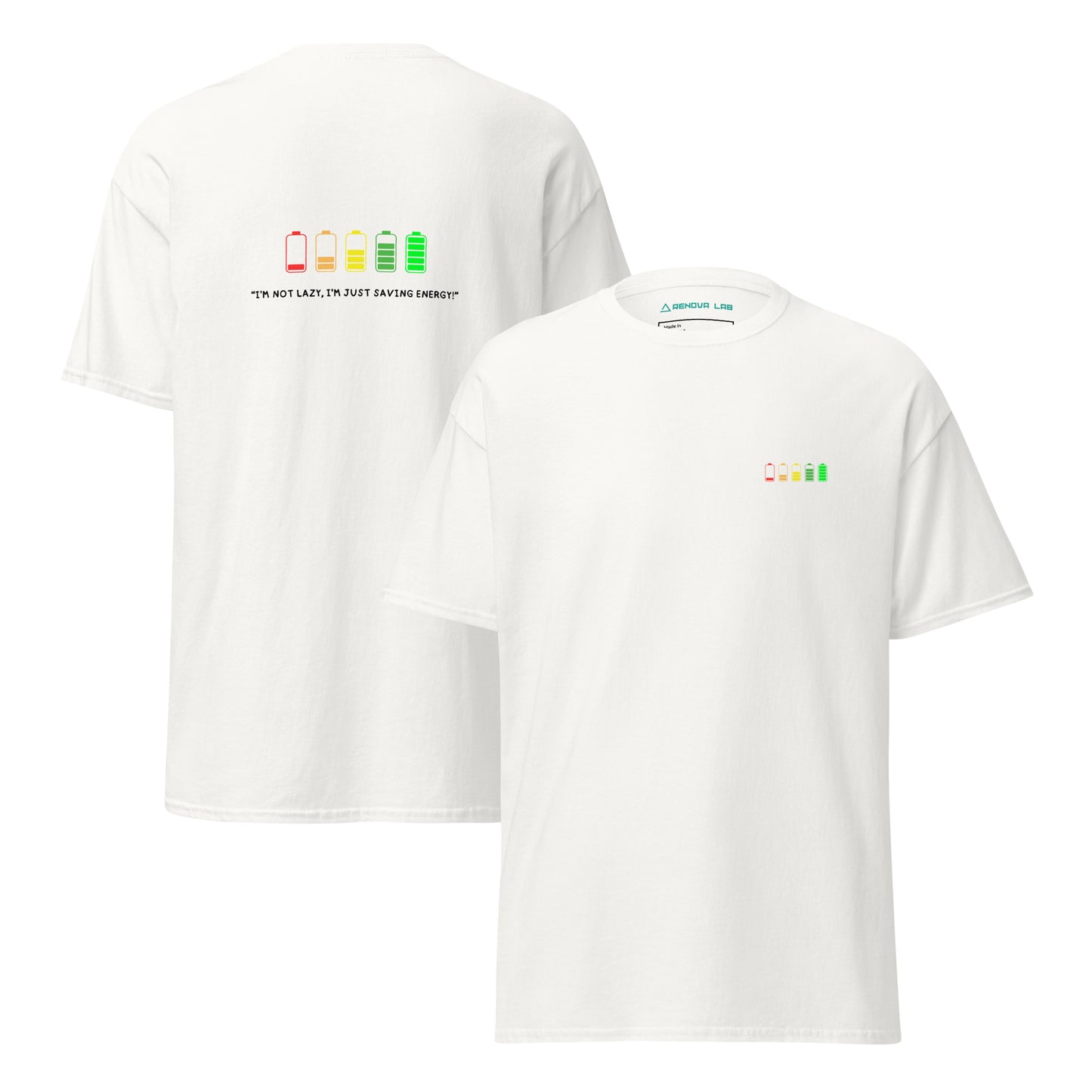 T-shirt classica unisex Linea ENERGY