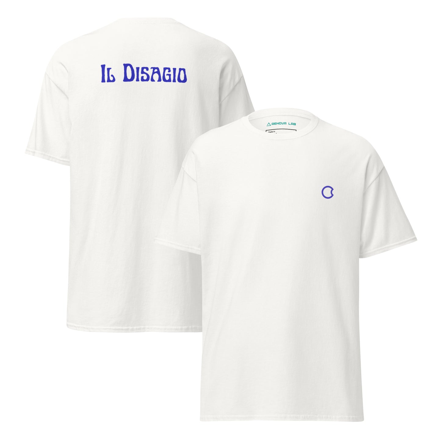 T-shirt classica unisex Linea IL DISAGIO