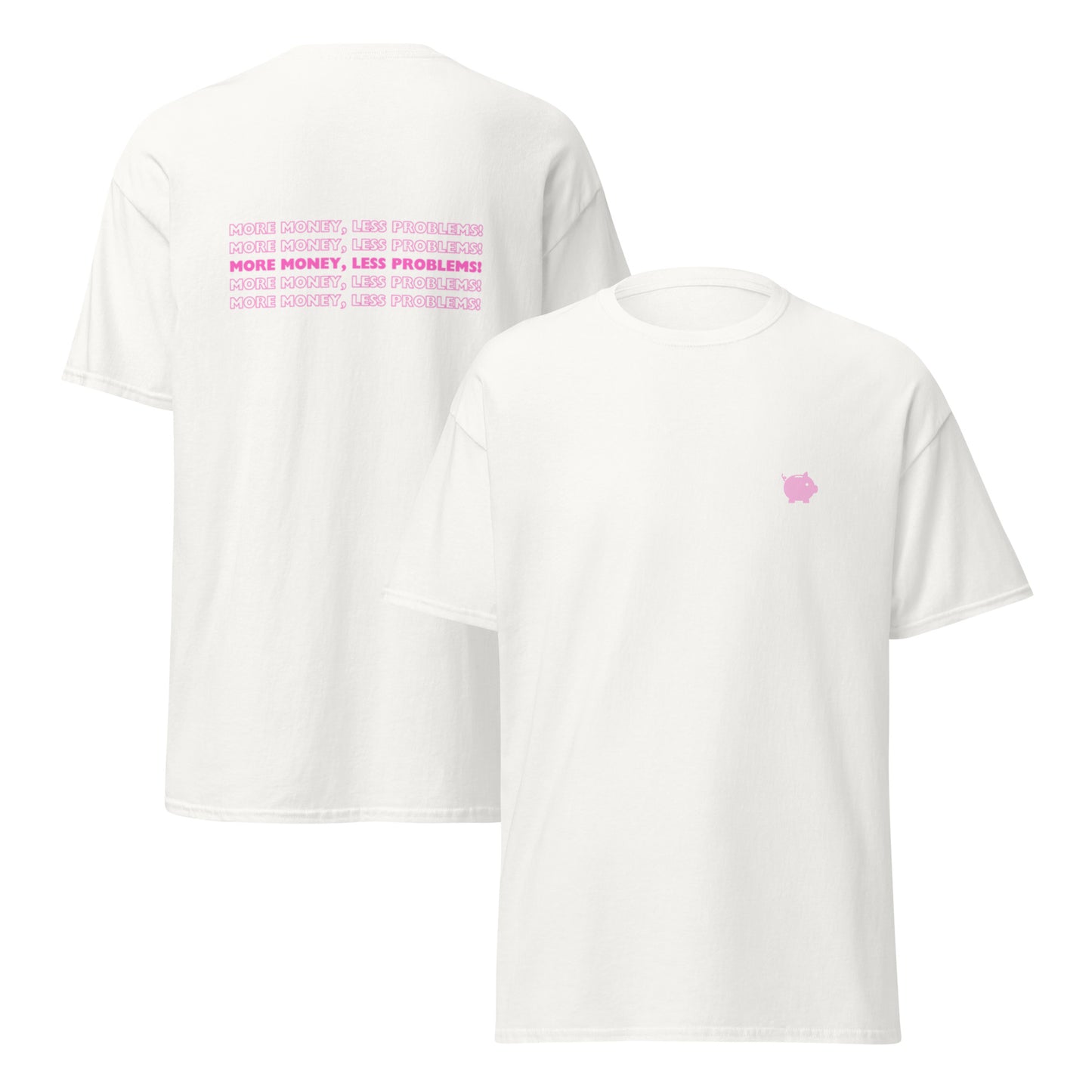T-shirt classica unisex Linea MORE MONEY
