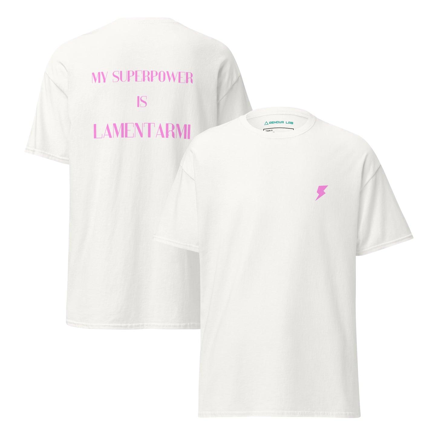 T-shirt classica woman Linea MYSUPERPOWER